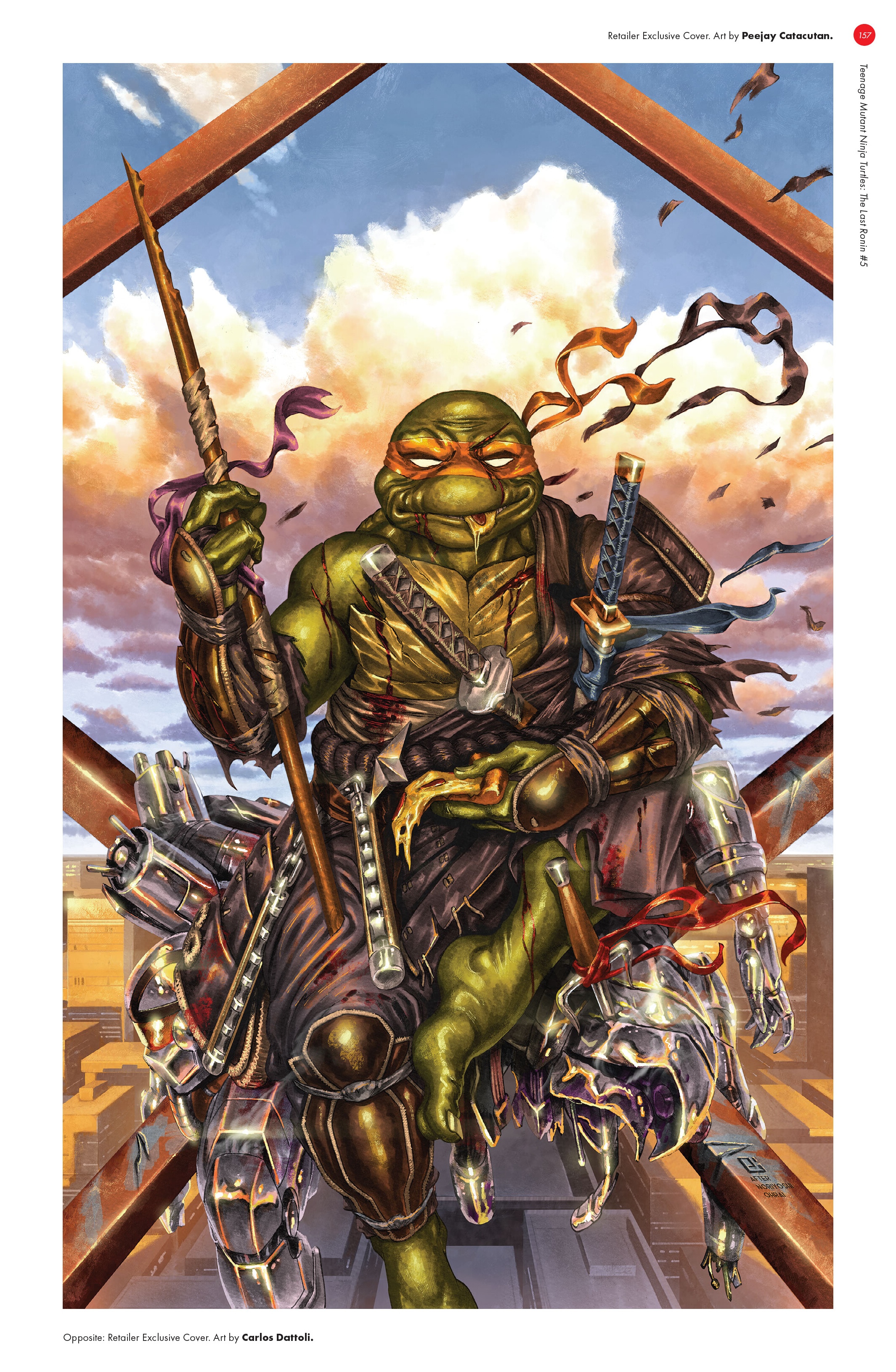 Read online Teenage Mutant Ninja Turtles: The Last Ronin - The Covers comic -  Issue # TPB (Part 2) - 51