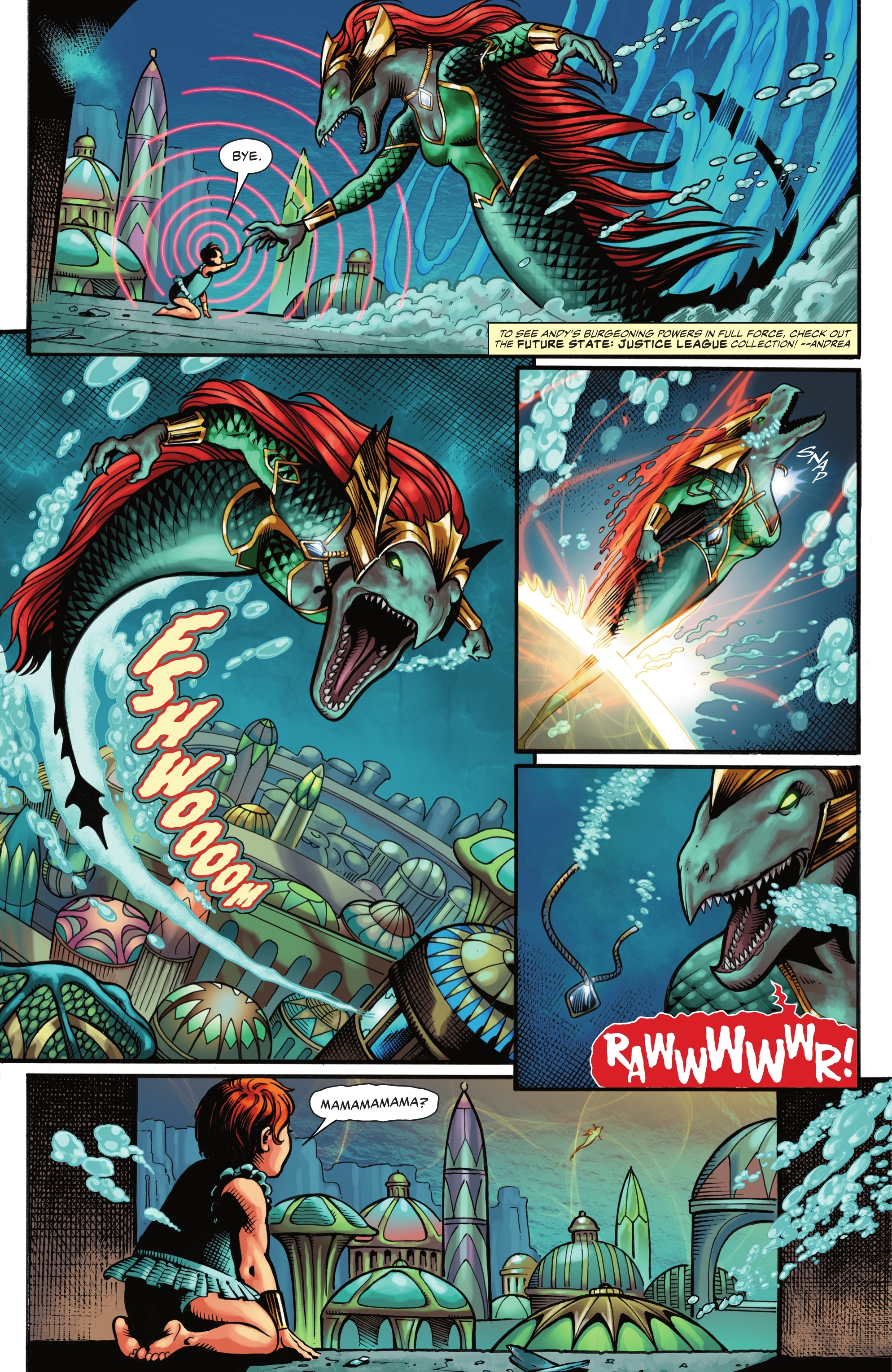 Read online Titans: Beast World Tour: Atlantis comic -  Issue # Full - 39