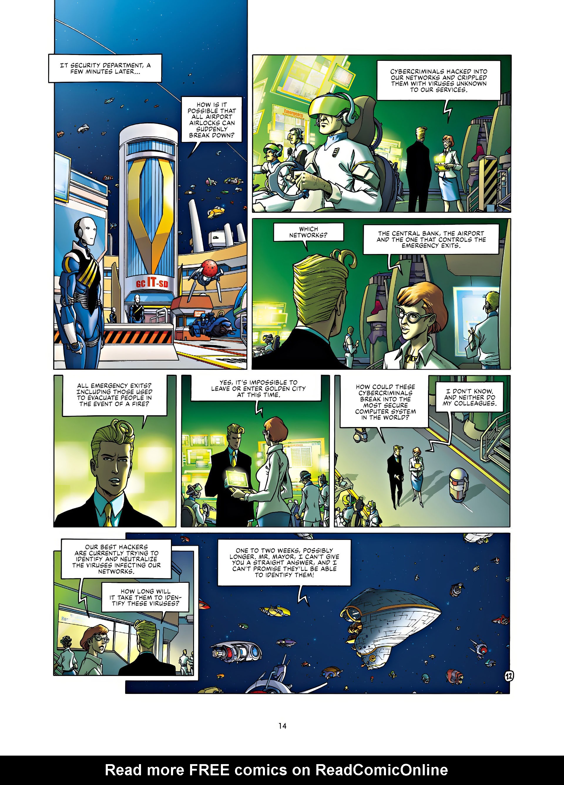 Read online Golden City comic -  Issue #14 - 14