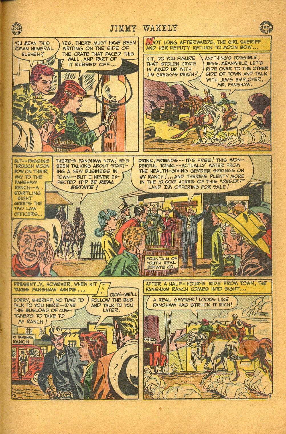 Read online Jimmy Wakely comic -  Issue #10 - 27