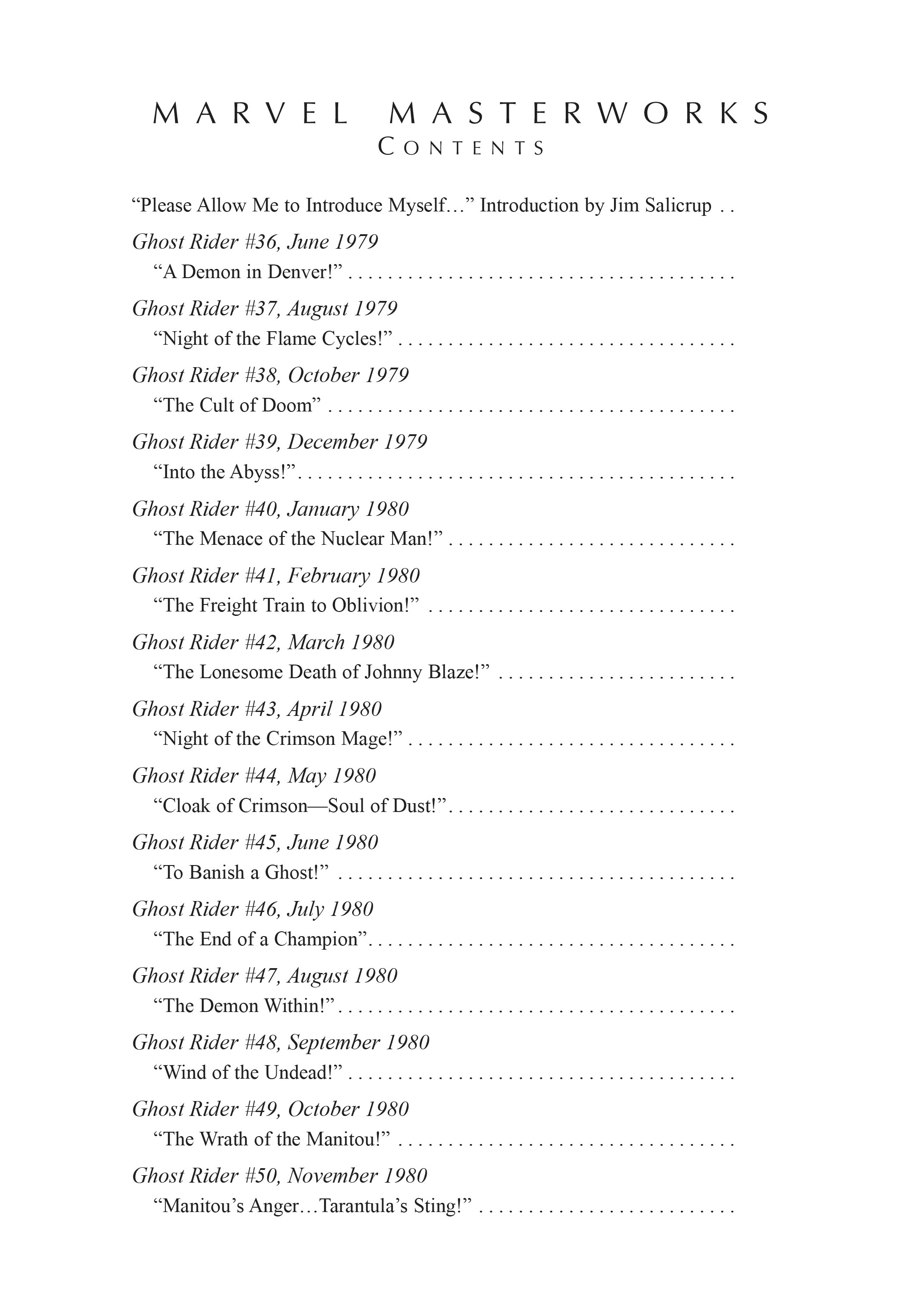 Read online Marvel Masterworks: Ghost Rider comic -  Issue # TPB 4 (Part 1) - 6