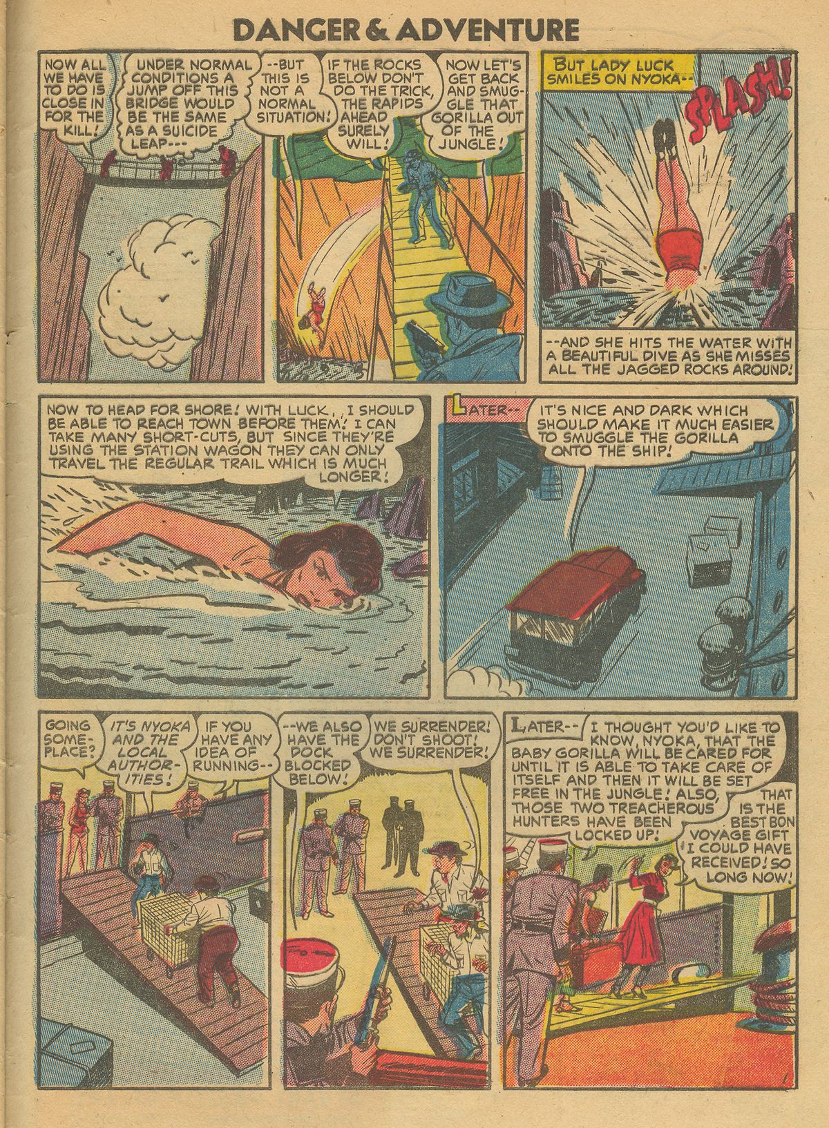 Read online Danger and Adventure comic -  Issue #23 - 33