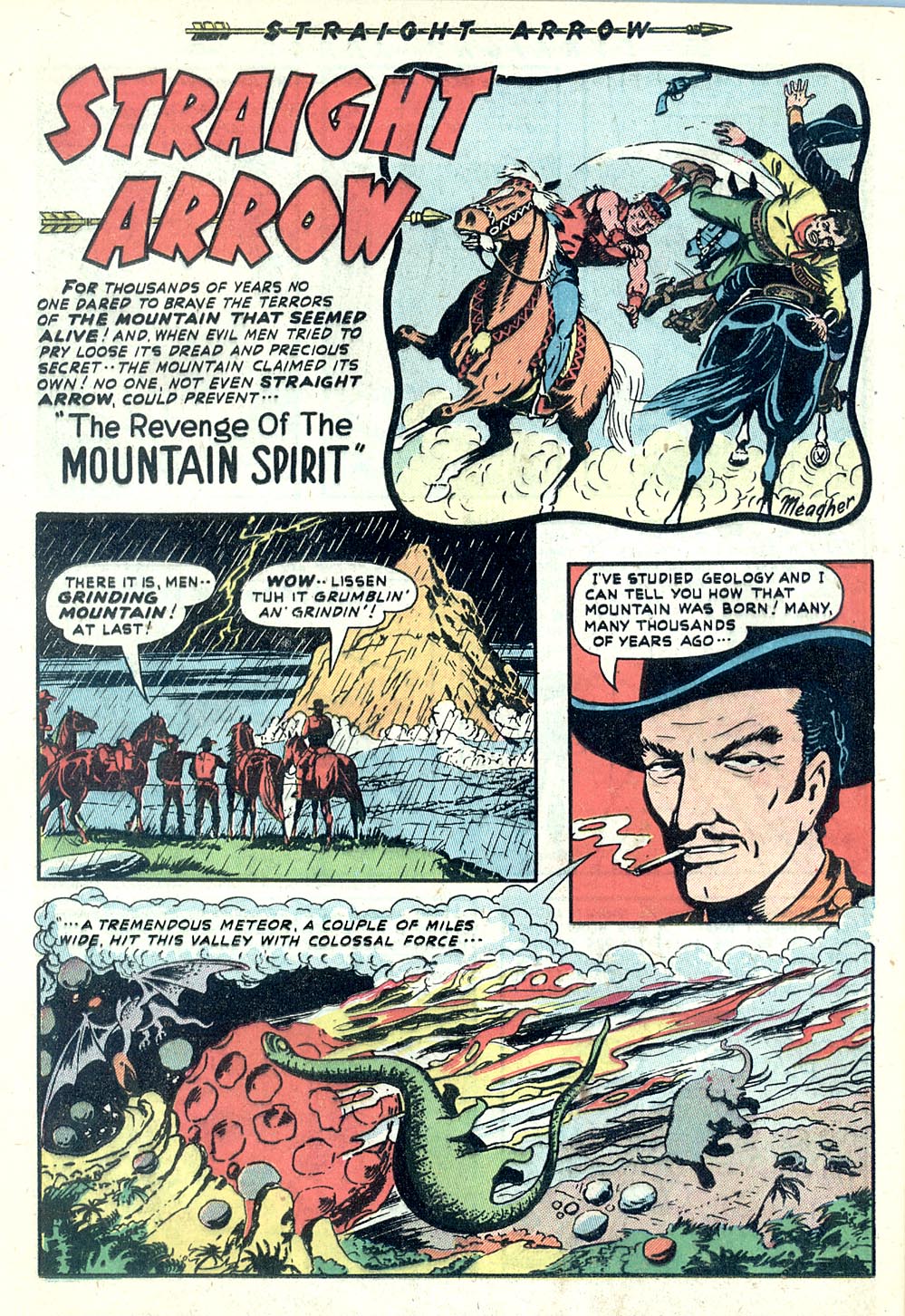 Read online Straight Arrow comic -  Issue #13 - 26