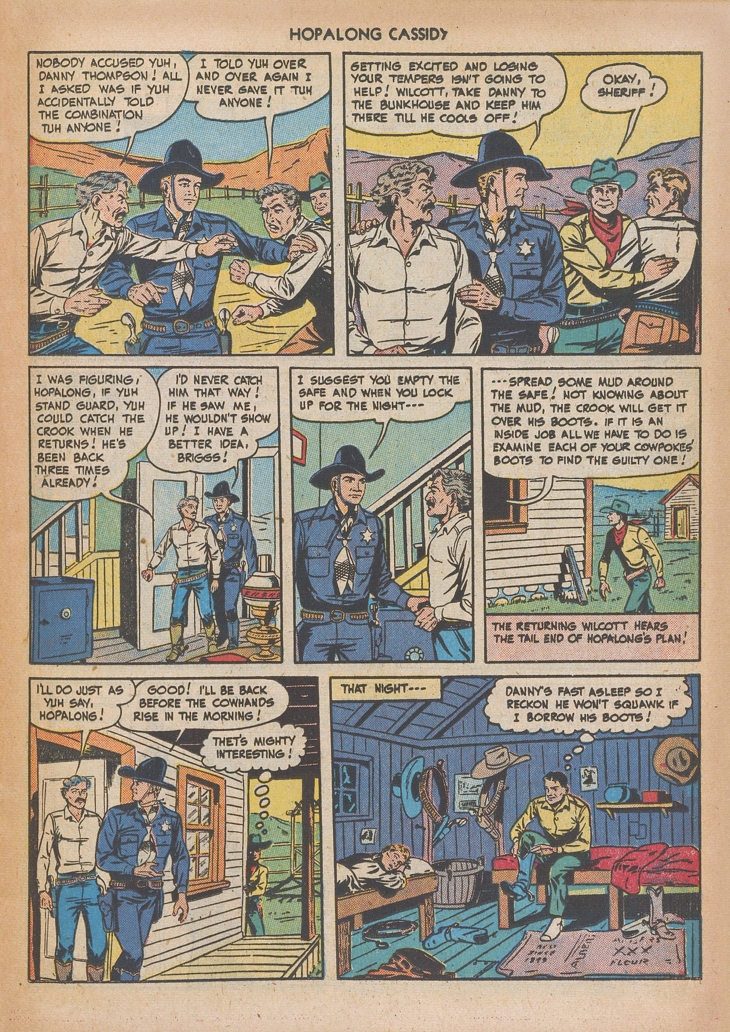 Read online Hopalong Cassidy comic -  Issue #35 - 25