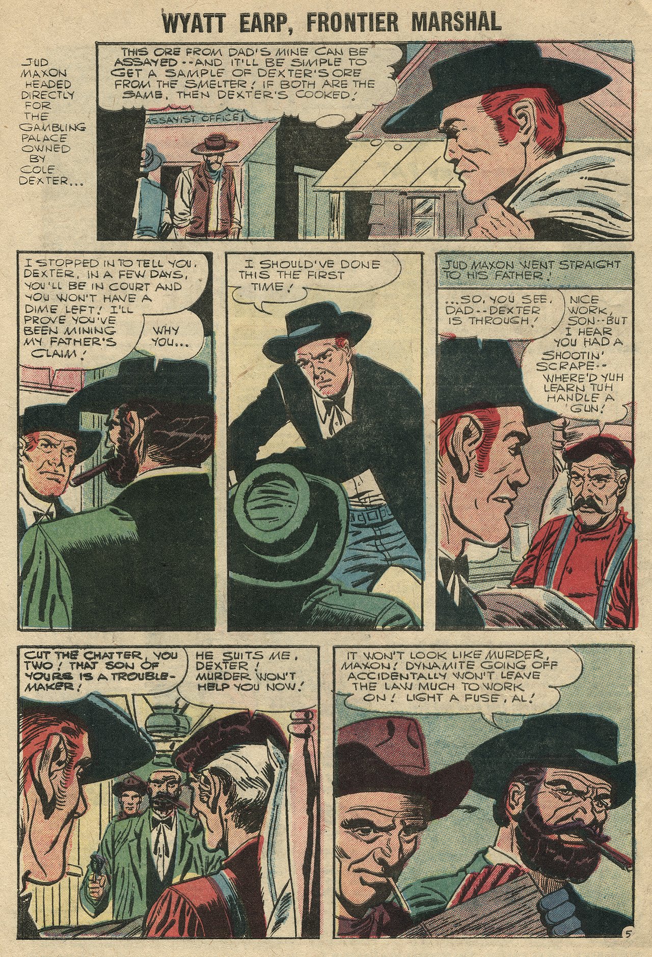 Read online Wyatt Earp Frontier Marshal comic -  Issue #14 - 32