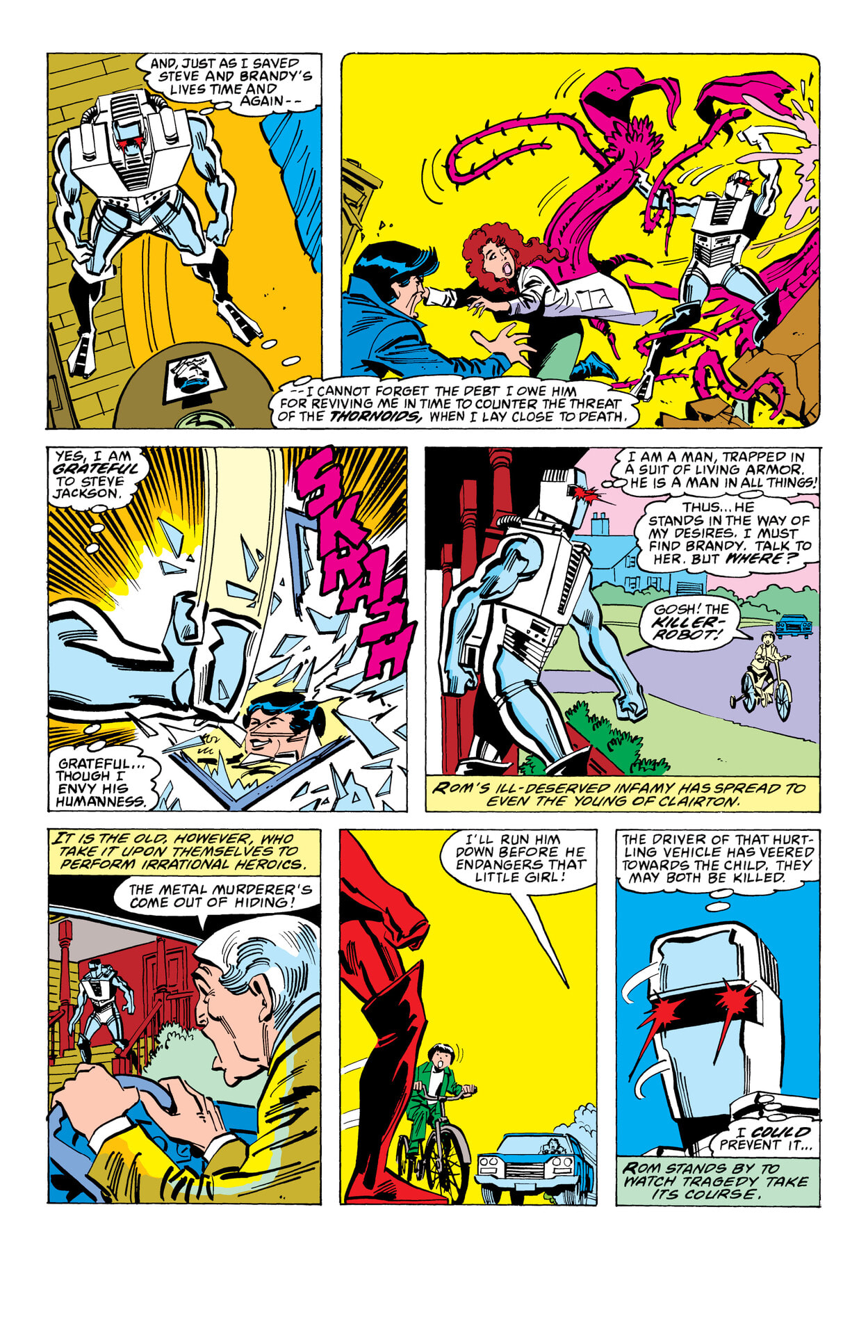 Read online Rom: The Original Marvel Years Omnibus comic -  Issue # TPB (Part 3) - 100