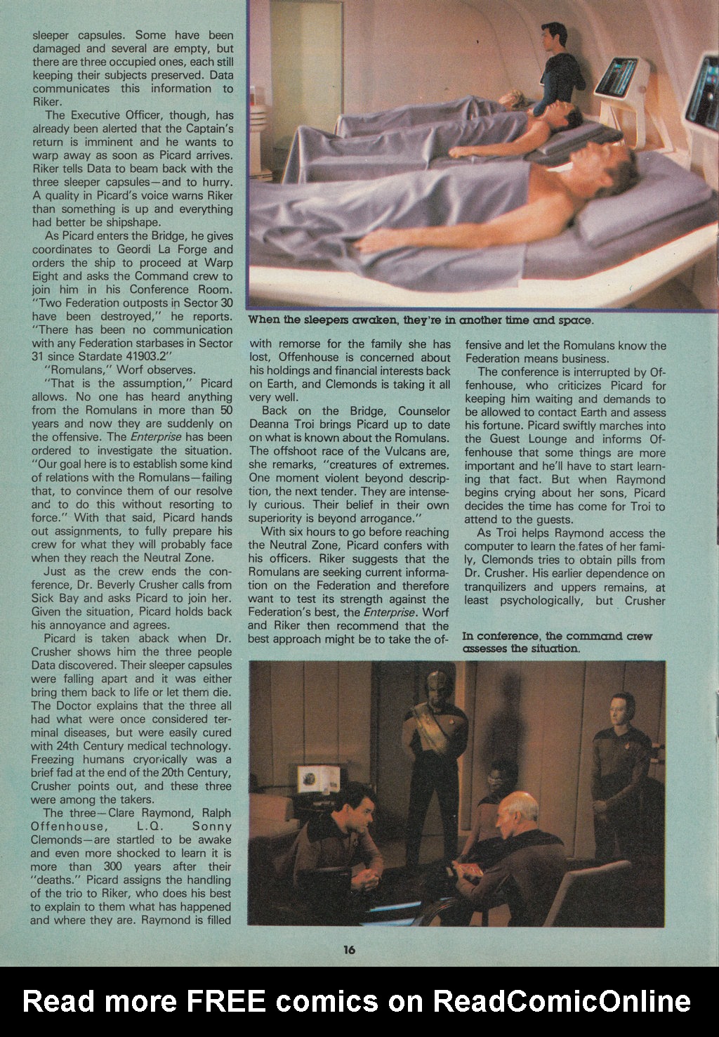 Read online Star Trek The Next Generation (1990) comic -  Issue #9 - 16