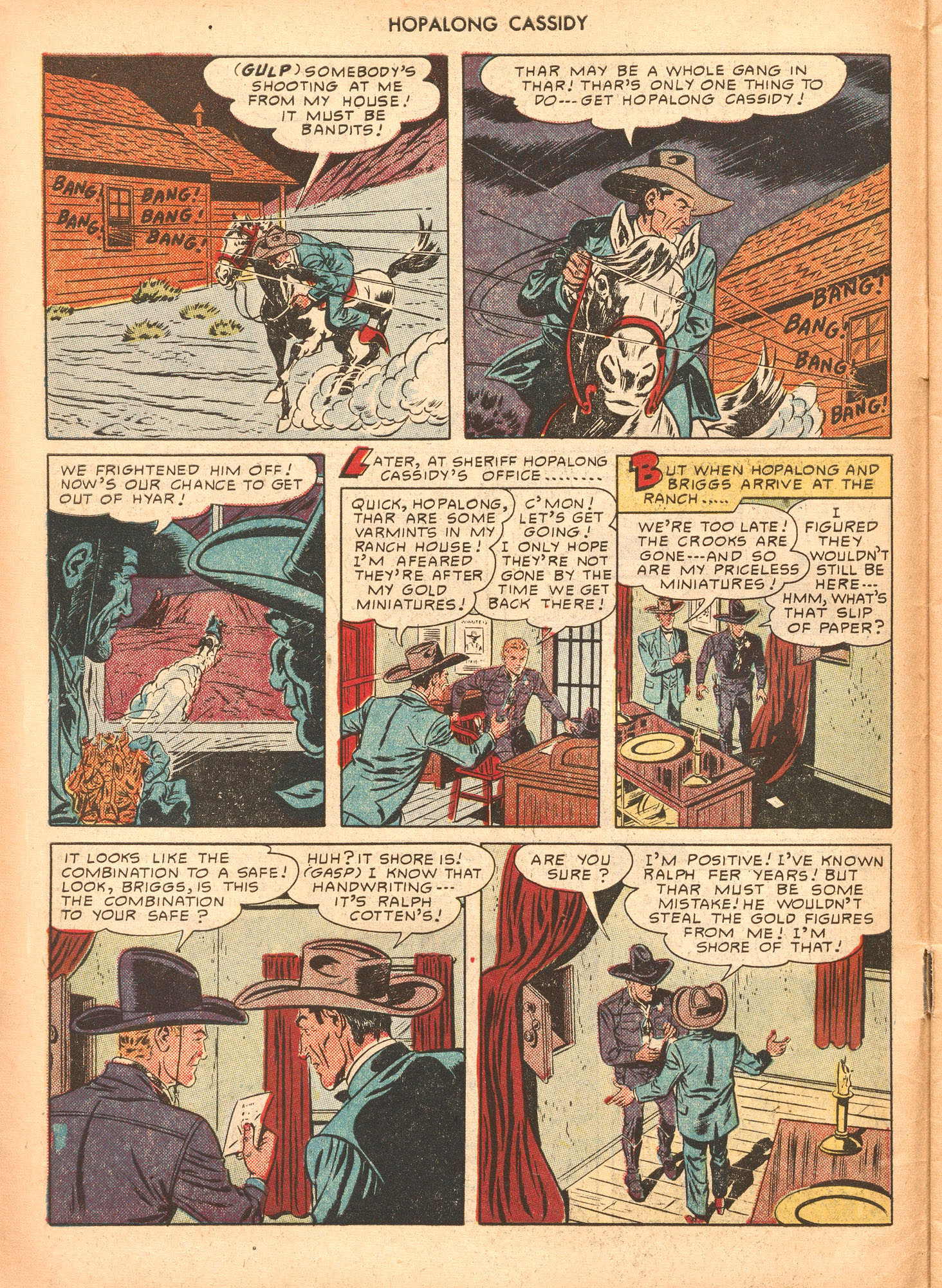 Read online Hopalong Cassidy comic -  Issue #47 - 6