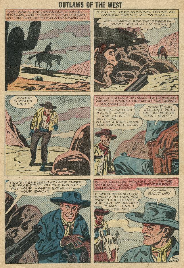 Read online Outlaws of the West comic -  Issue #17 - 24