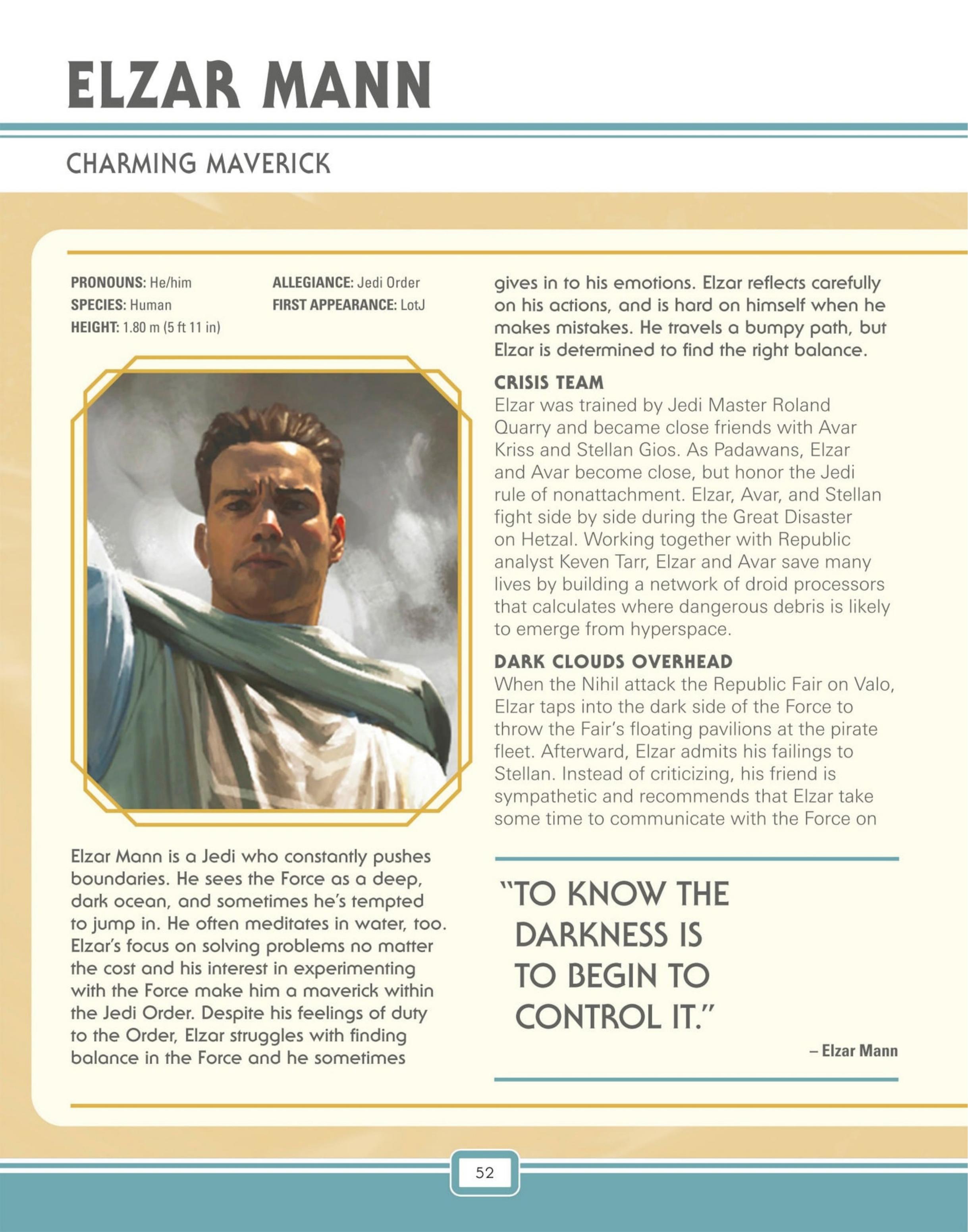 Read online Star Wars: The High Republic Character Encyclopedia comic -  Issue # TPB (Part 1) - 54