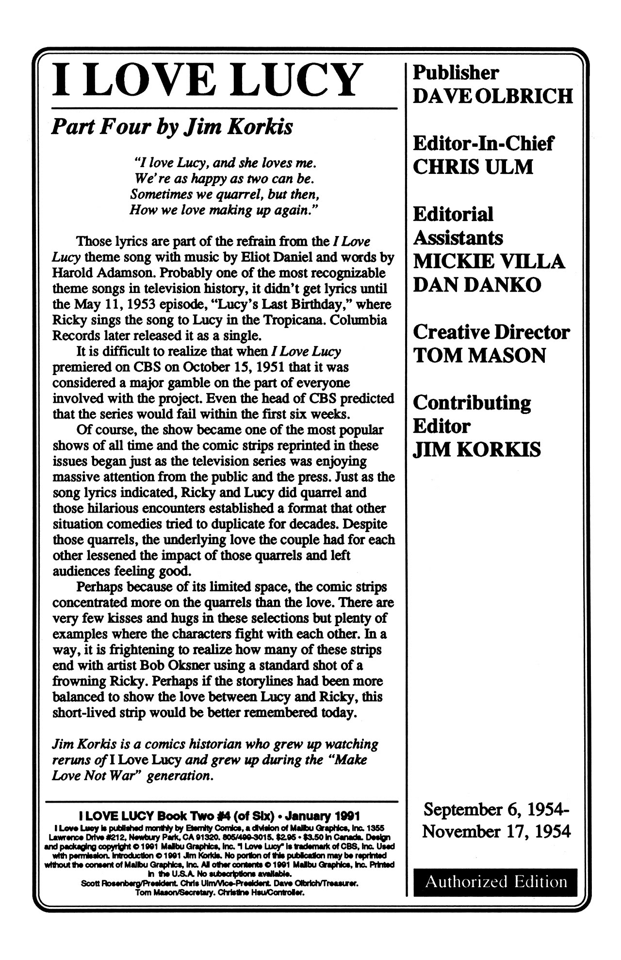 Read online I Love Lucy Too comic -  Issue #4 - 2