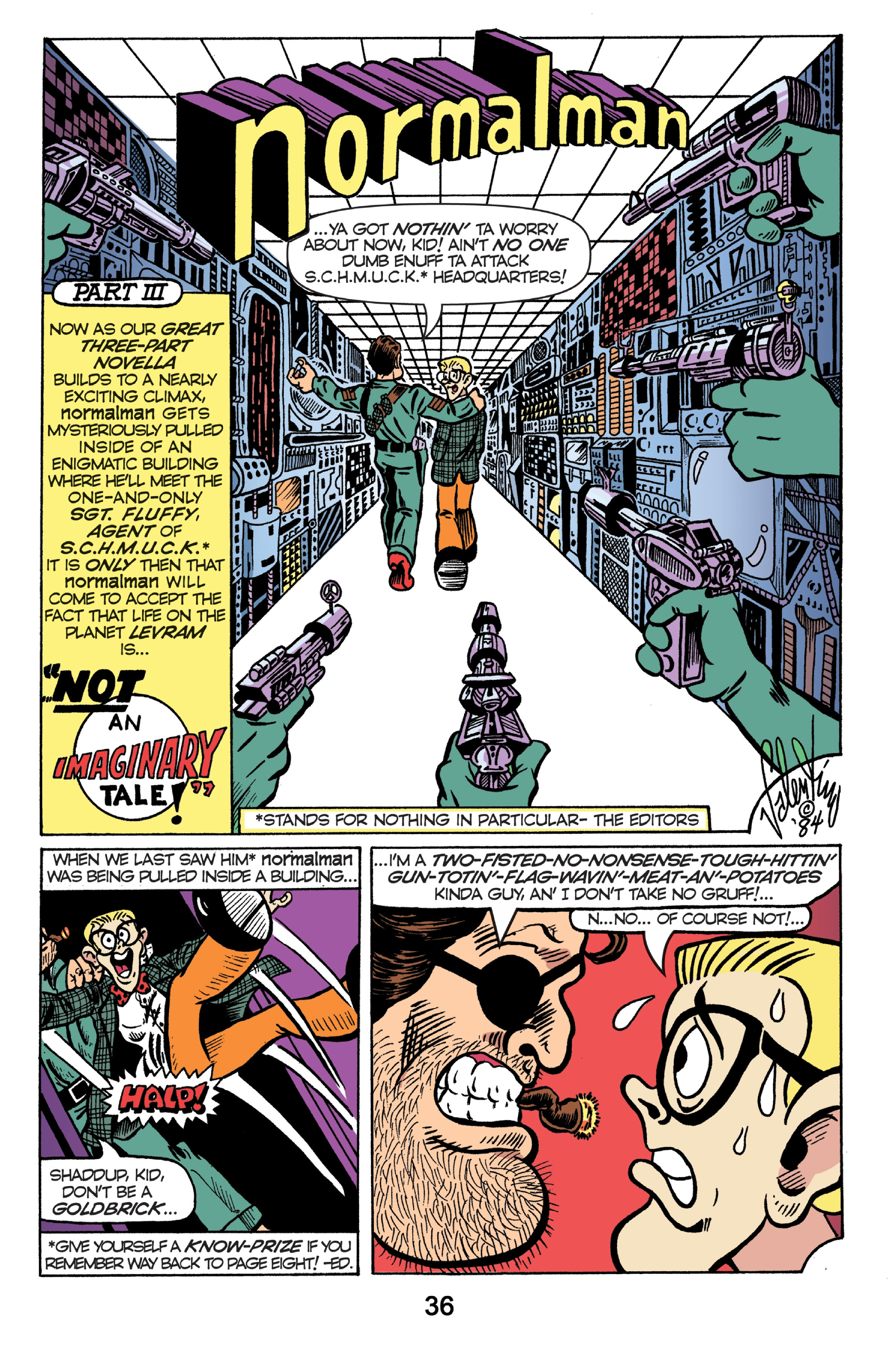 Read online Normalman 40th Anniversary Omnibus comic -  Issue # TPB (Part 1) - 39