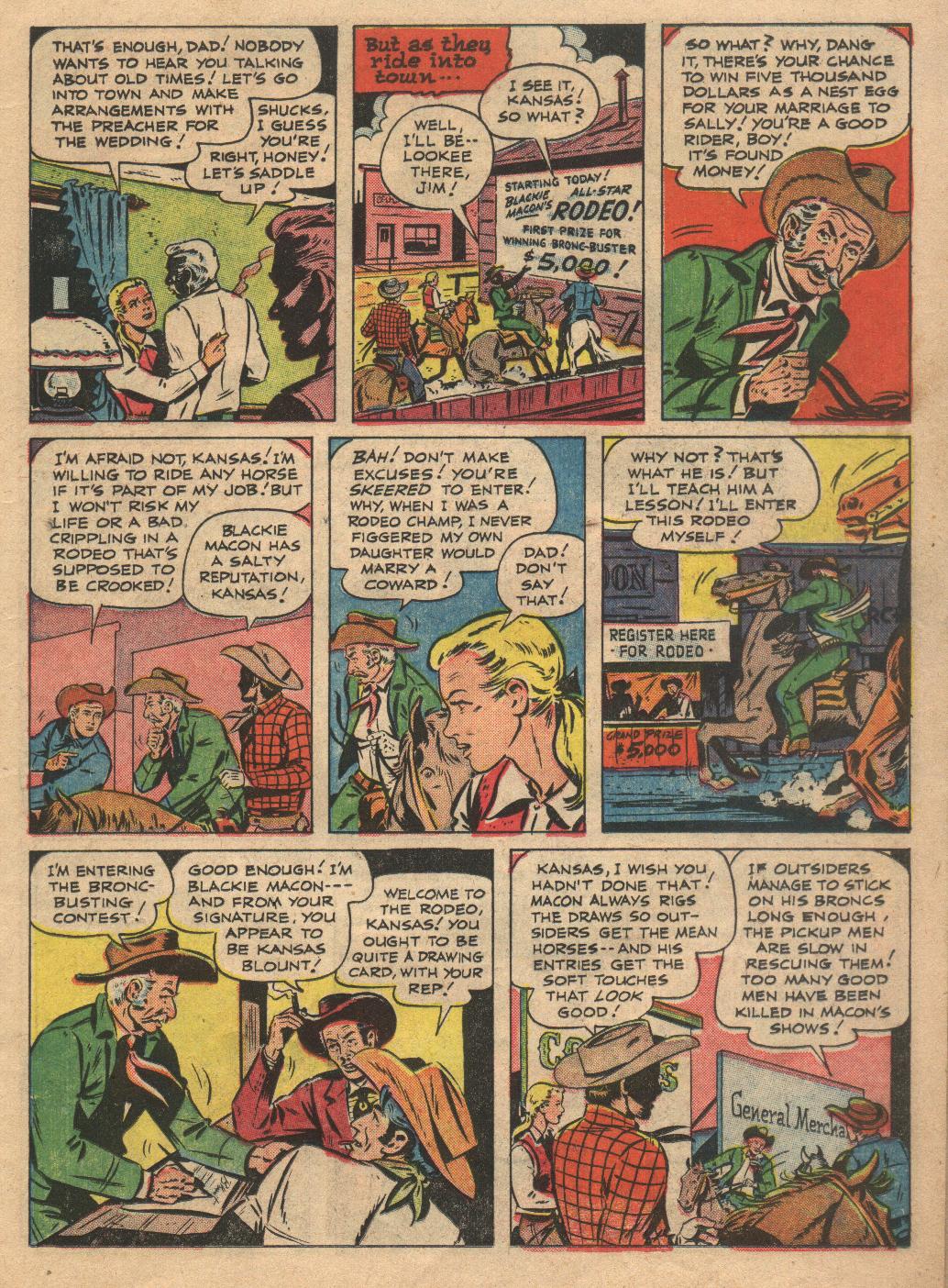 Read online Monte Hale Western comic -  Issue #77 - 15