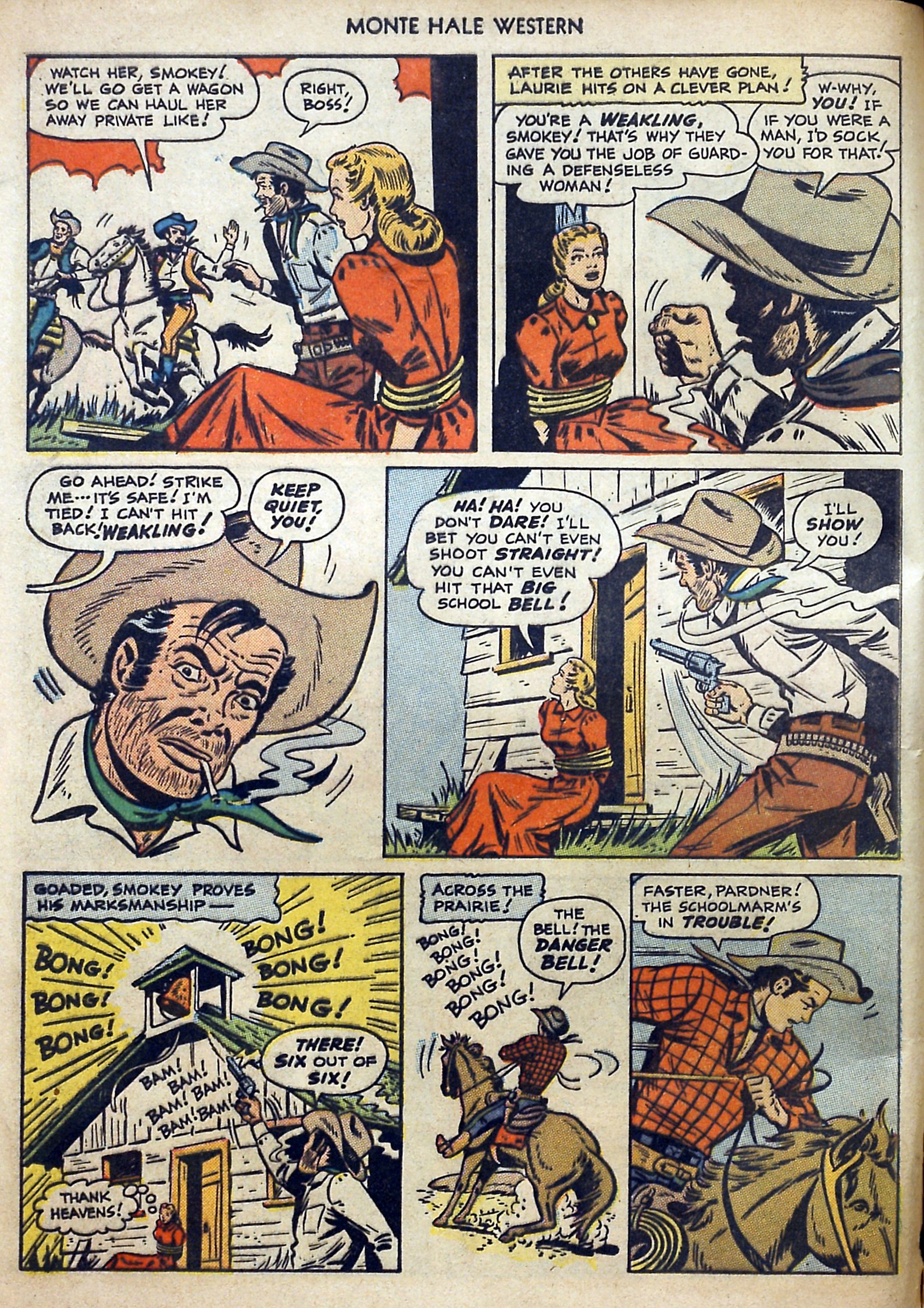 Read online Monte Hale Western comic -  Issue #46 - 8