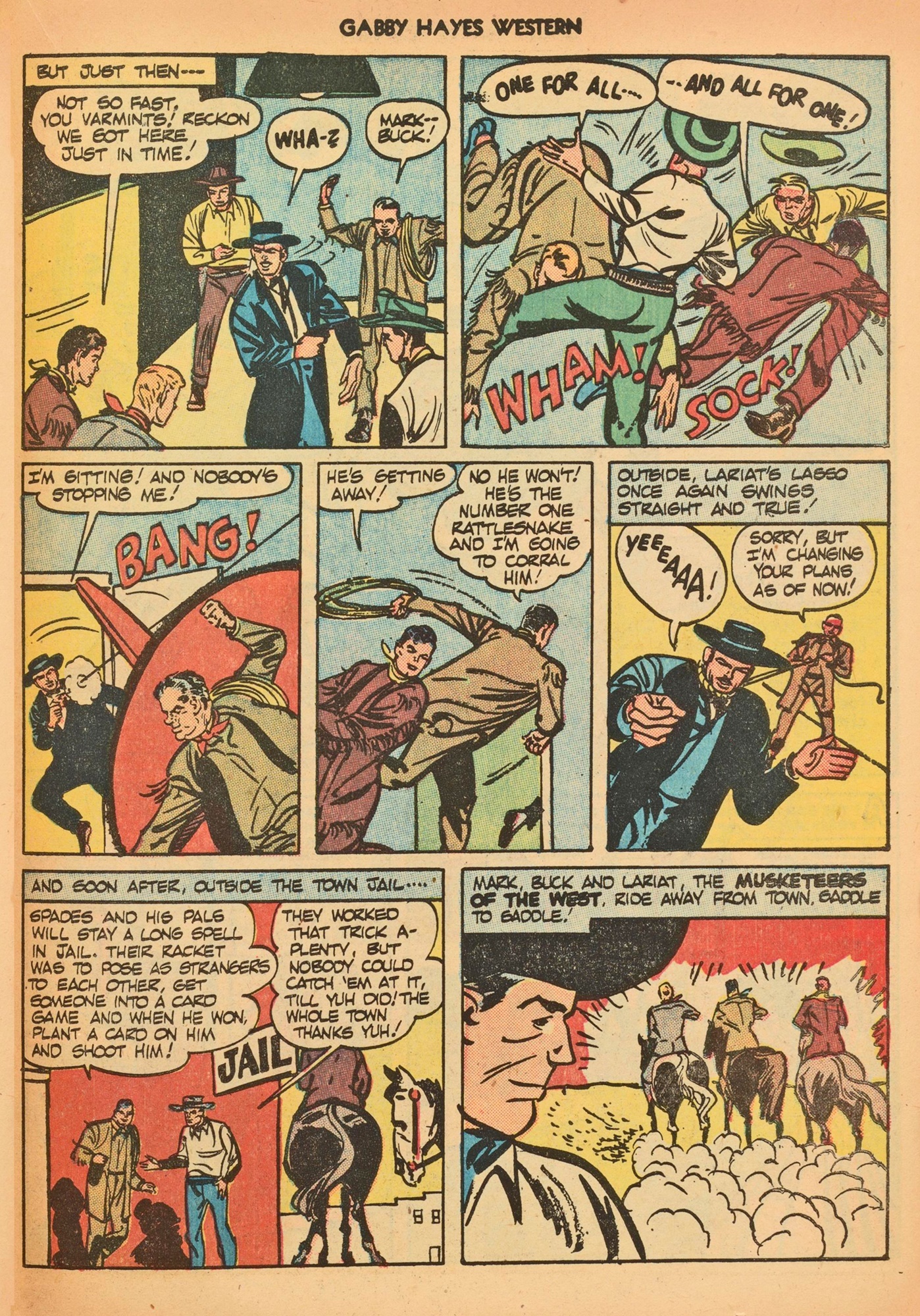 Read online Gabby Hayes Western comic -  Issue #8 - 23