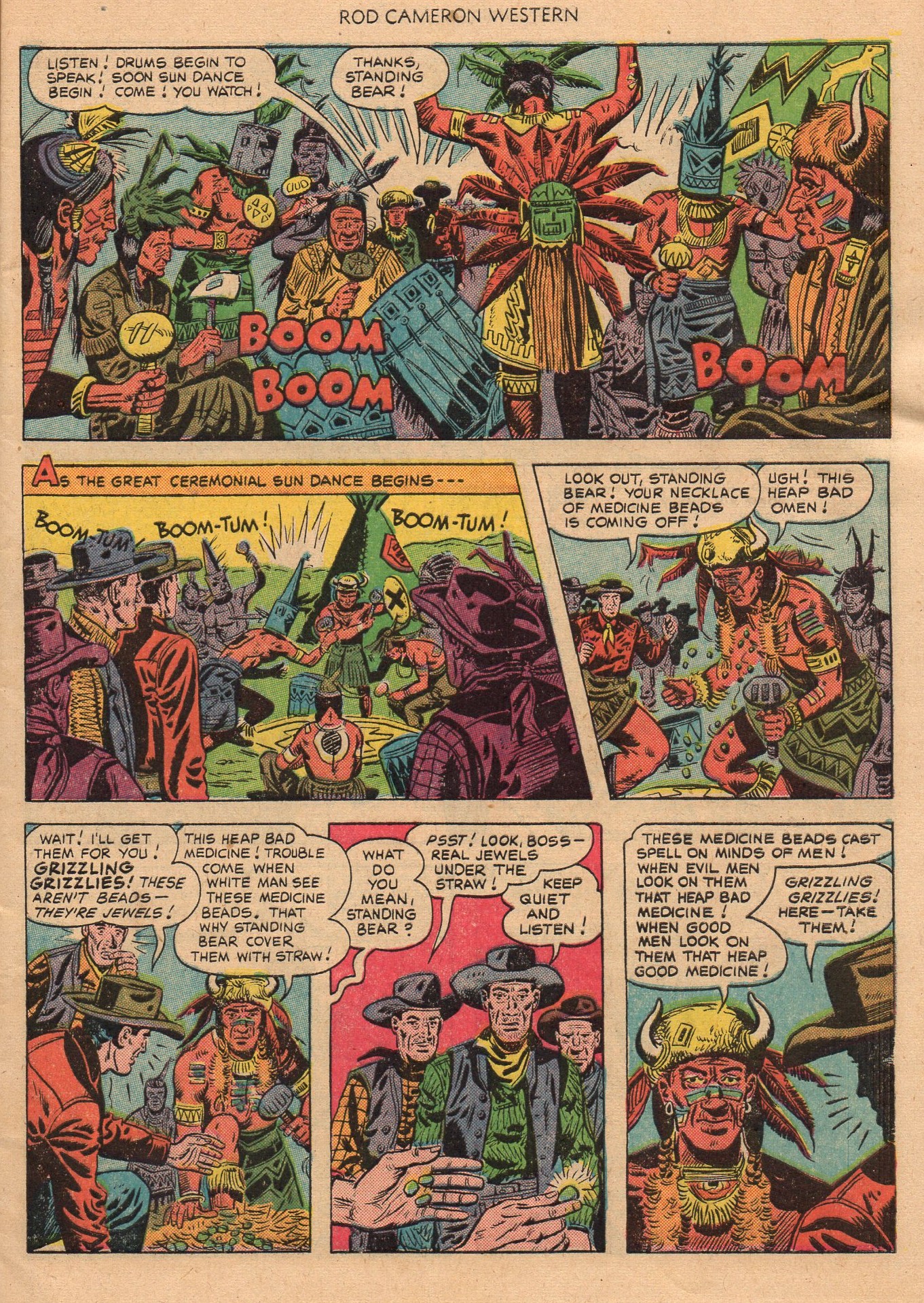 Read online Rod Cameron Western comic -  Issue #6 - 5