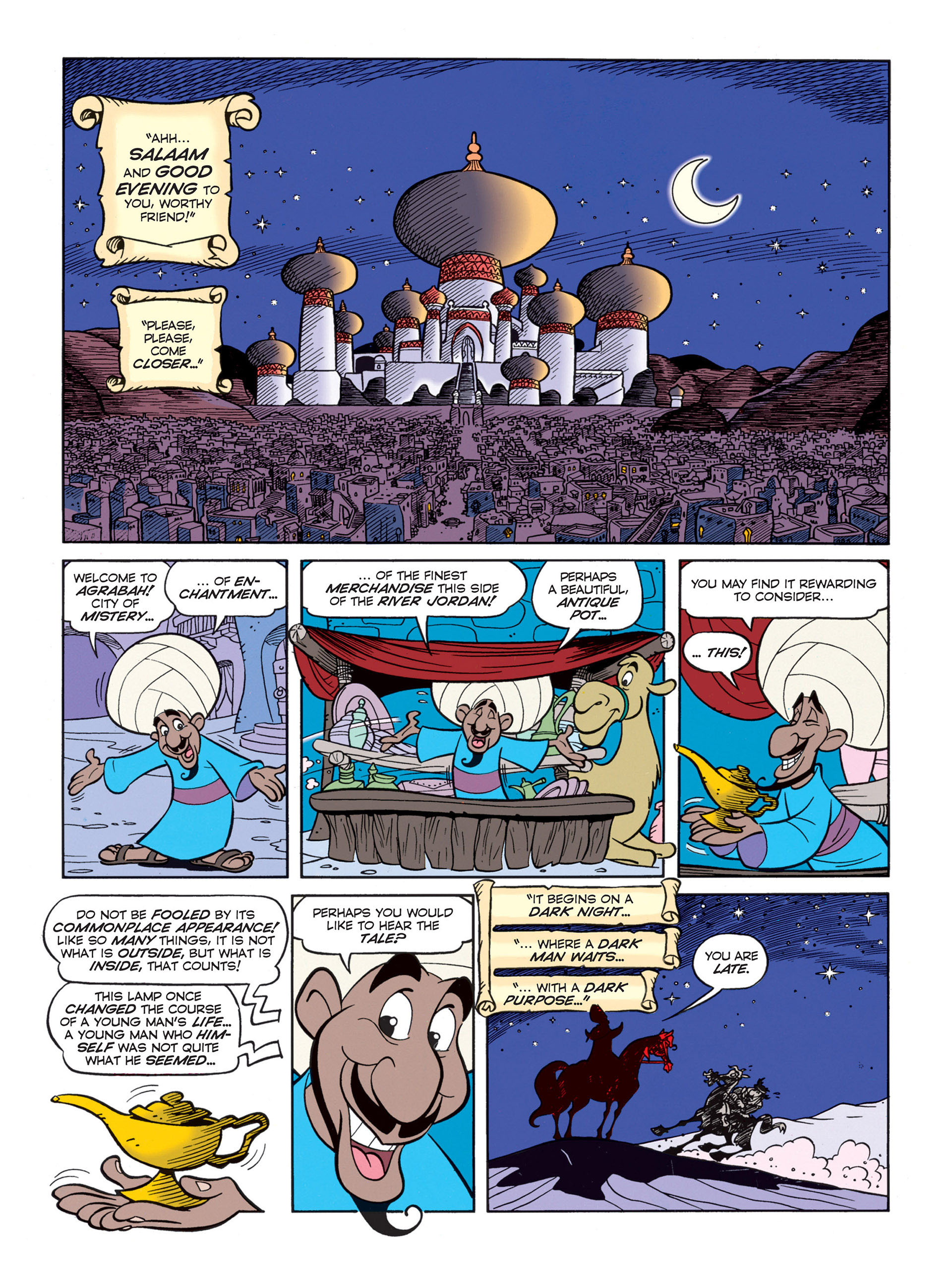 Read online Disney's Aladdin - The Official Movie Adaptation comic -  Issue # Full - 2
