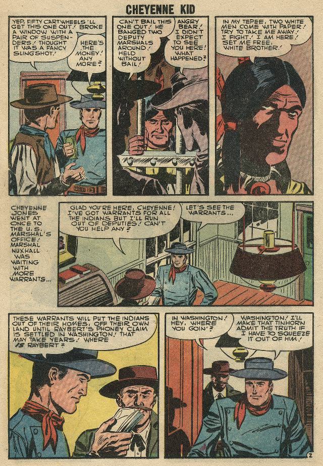Read online Cheyenne Kid comic -  Issue #8 - 13