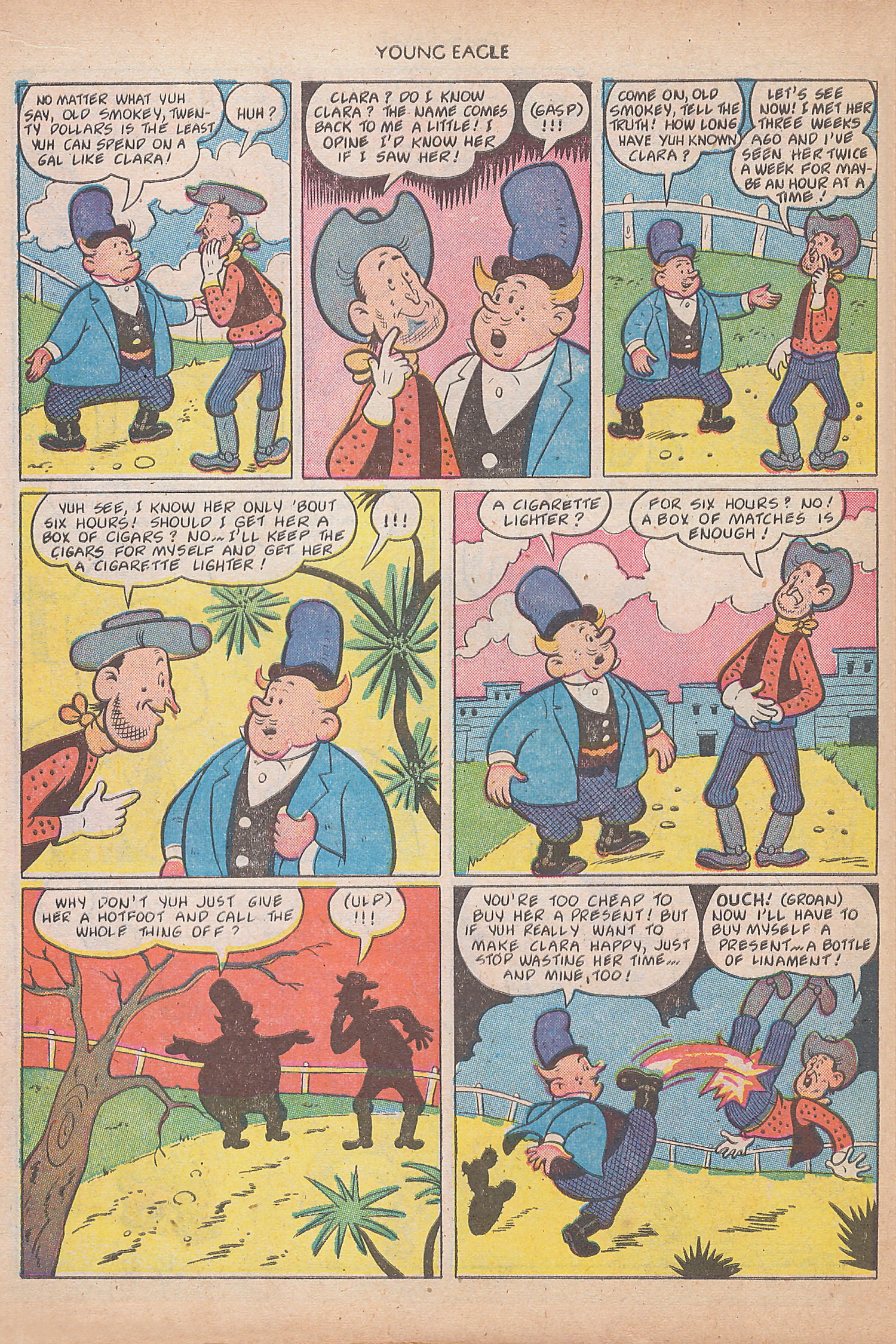 Read online Young Eagle comic -  Issue #8 - 26