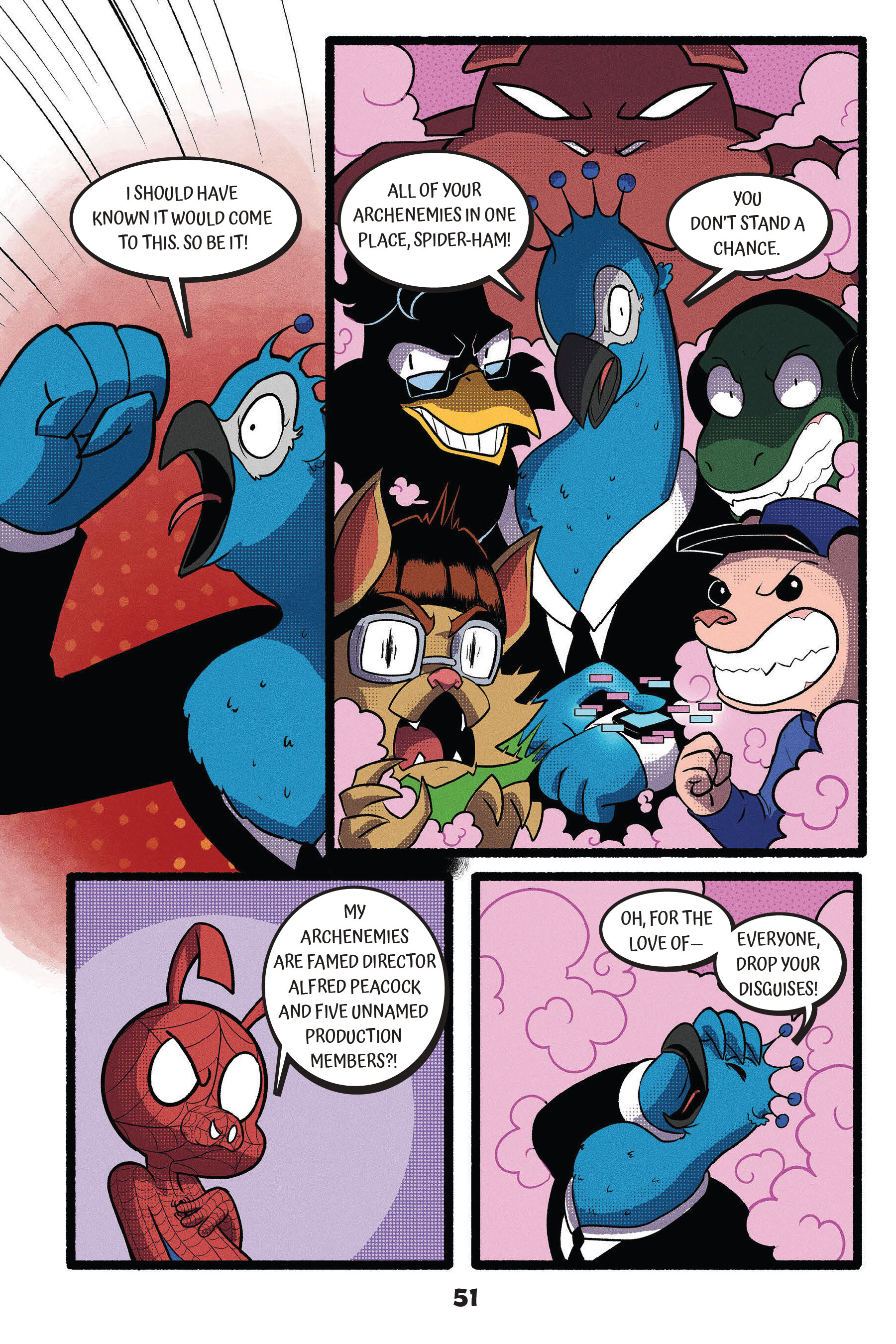 Read online Spider-Ham: Hollywood May-Ham comic -  Issue # TPB - 50