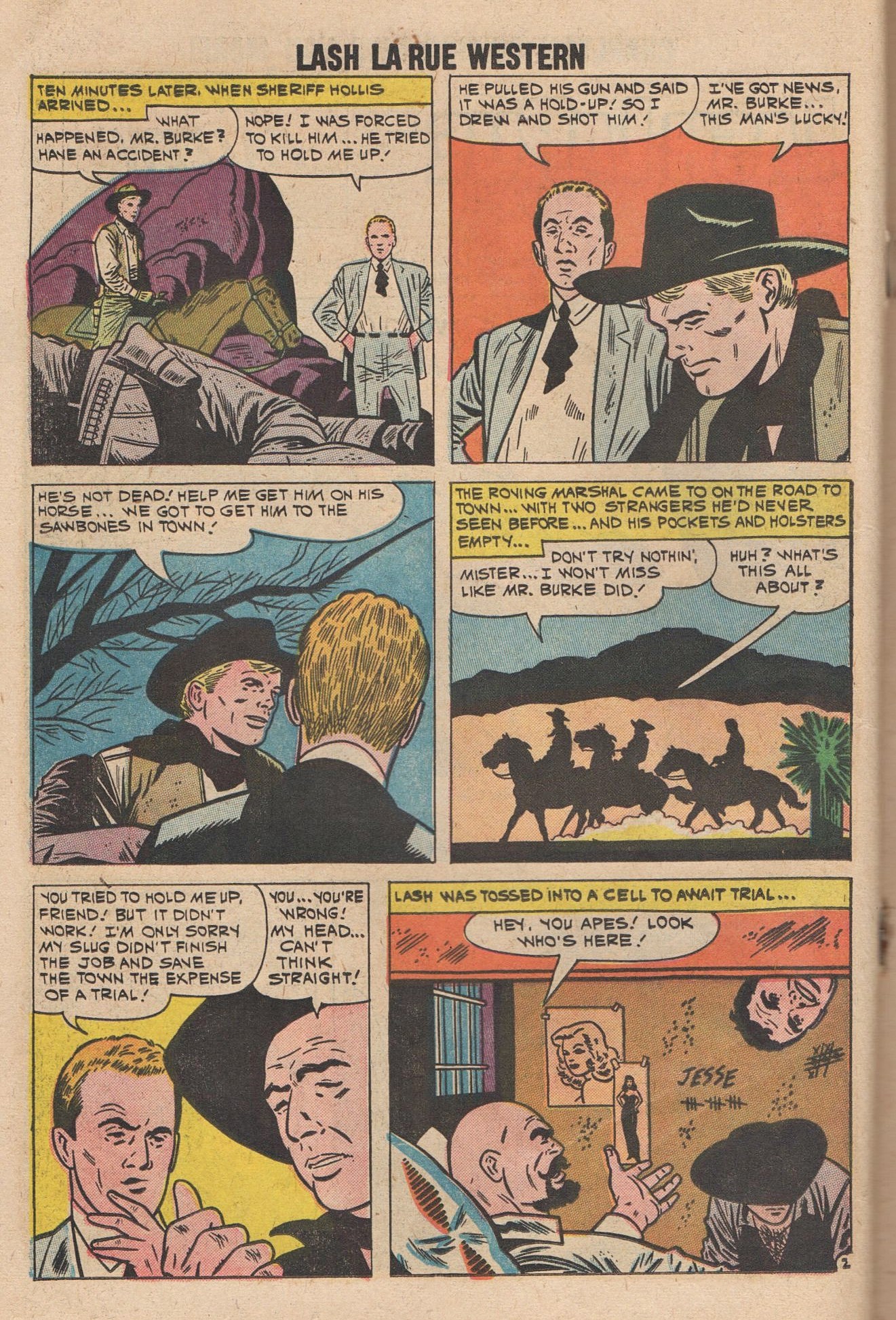 Read online Lash Larue Western (1949) comic -  Issue #80 - 18