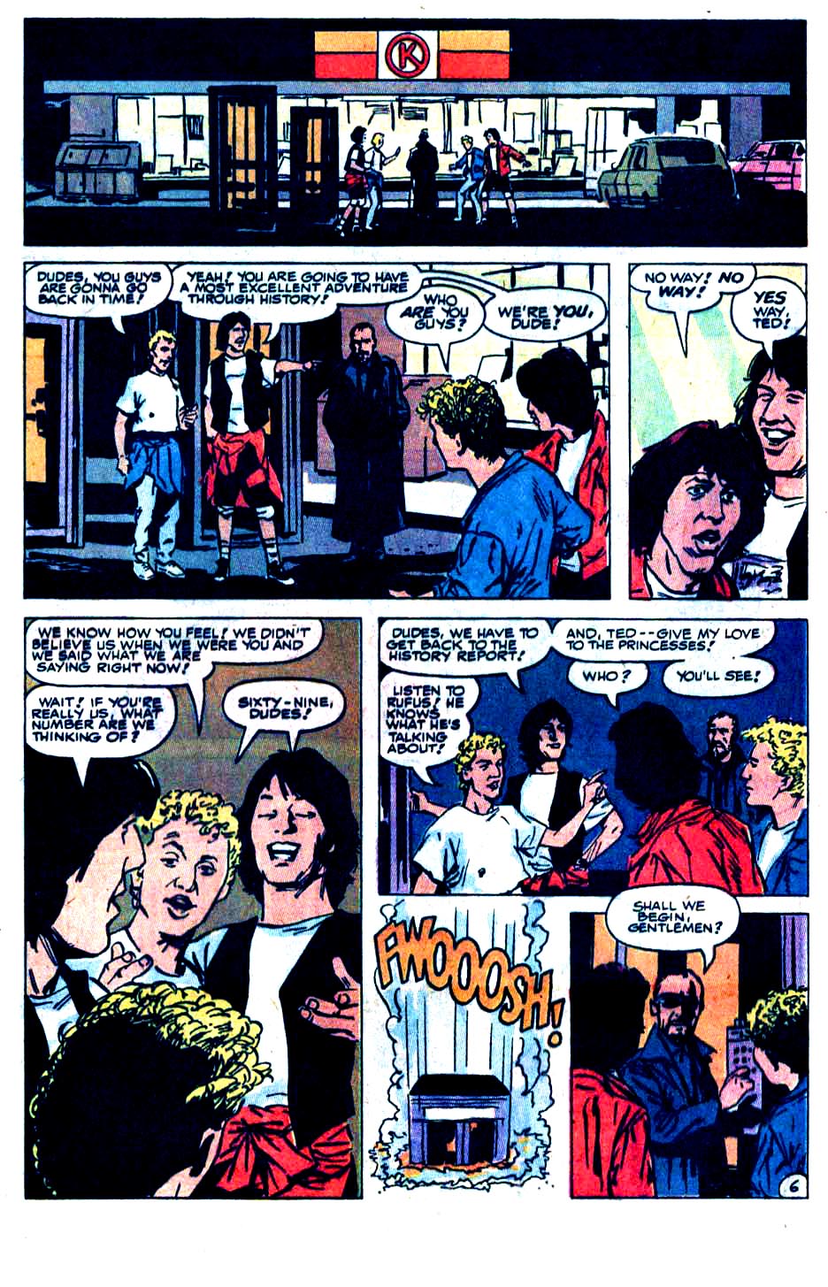 Read online Bill & Ted's Excellent Adventure comic -  Issue # Full - 6
