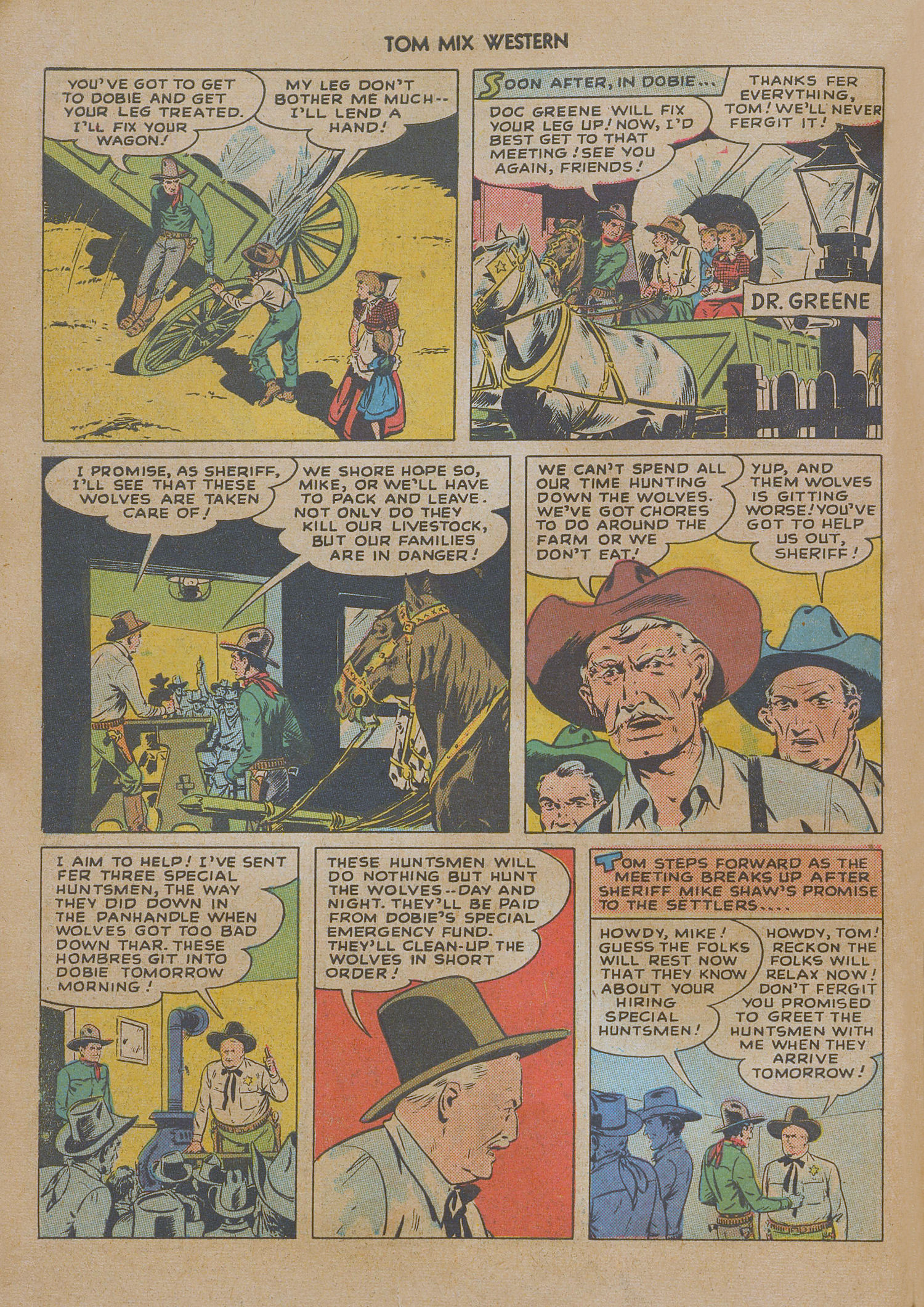 Read online Tom Mix Western (1948) comic -  Issue #13 - 6