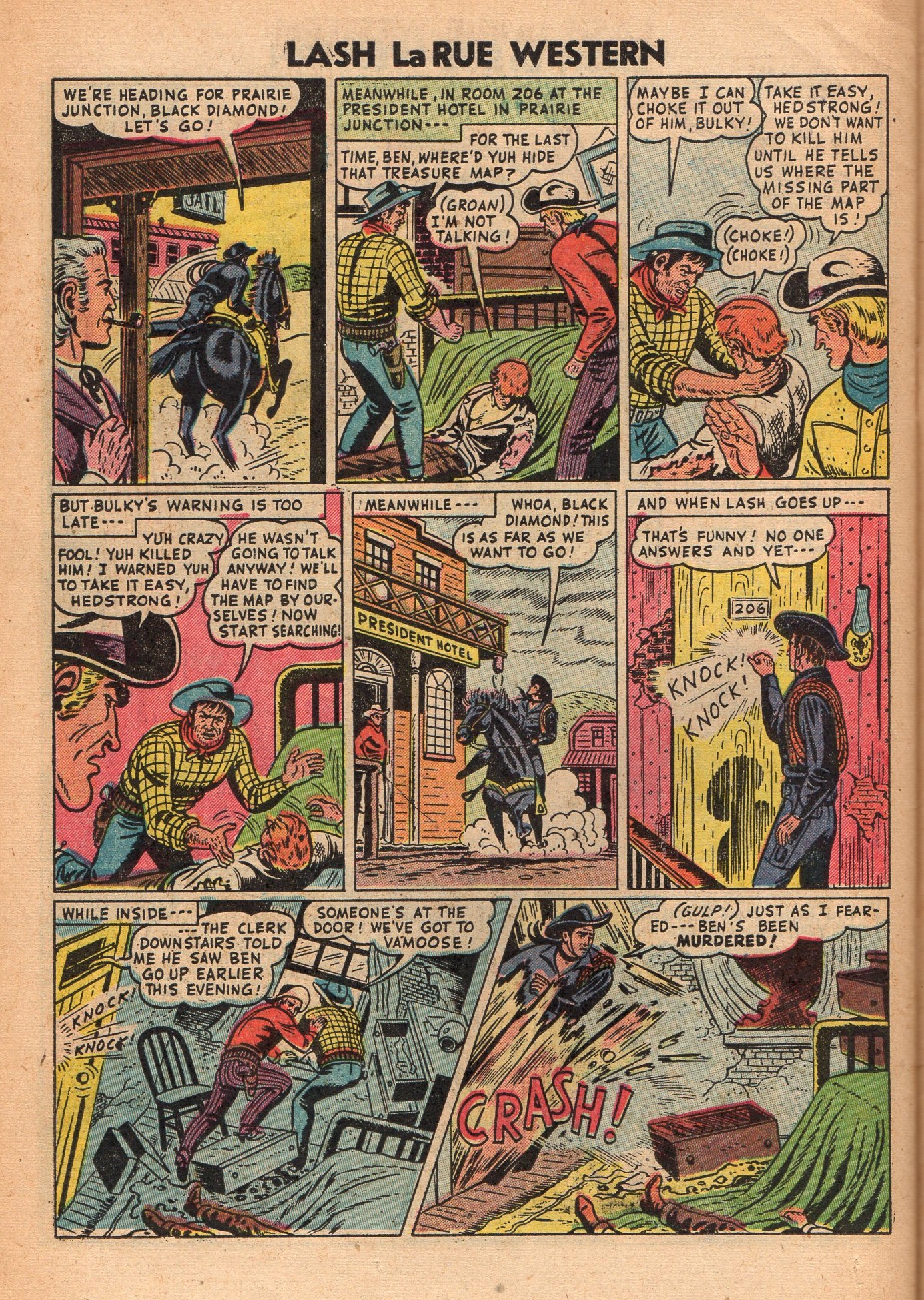 Read online Lash Larue Western (1949) comic -  Issue #48 - 26
