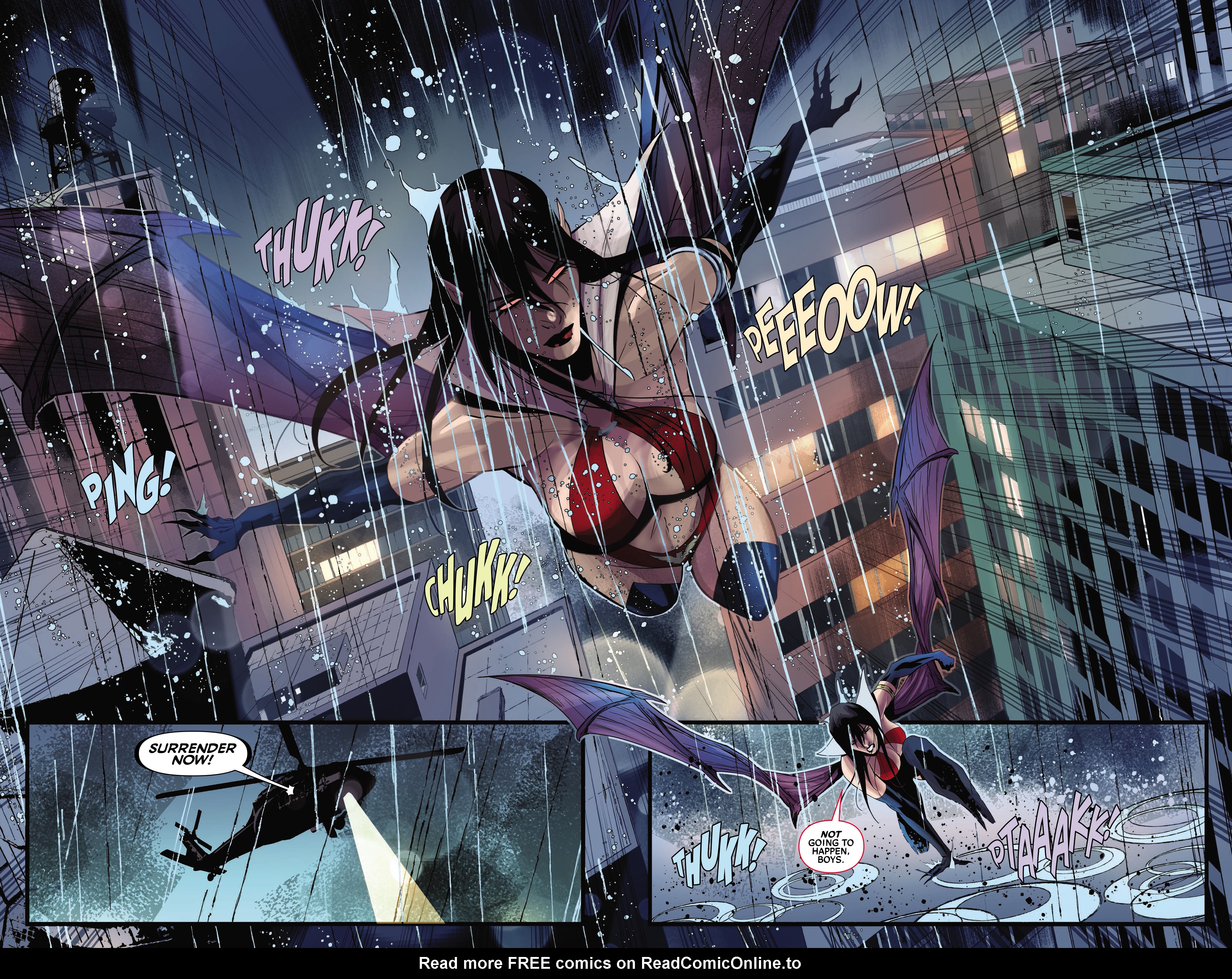 Read online Vampirella Versus The Superpowers comic -  Issue #6 - 9