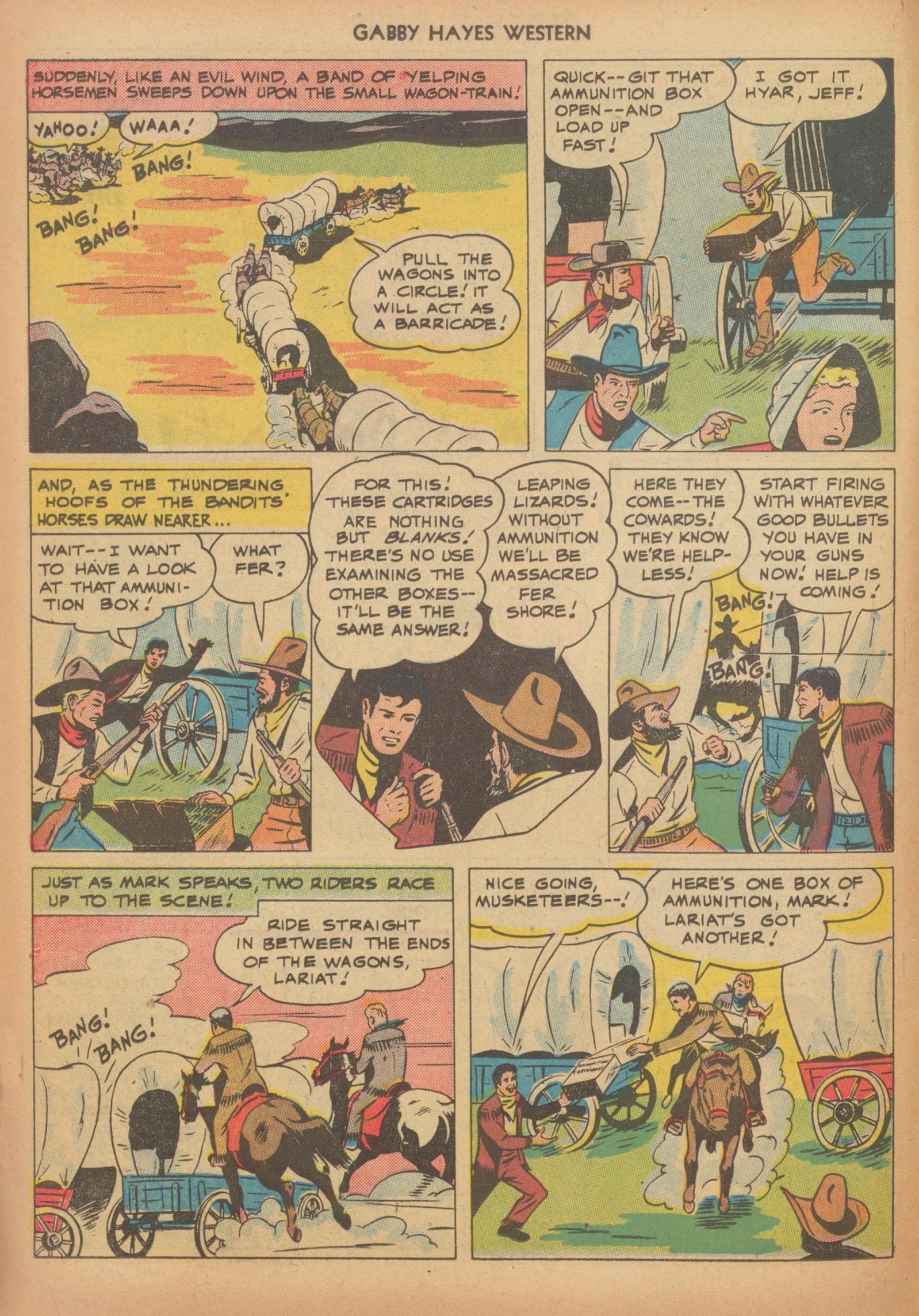 Read online Gabby Hayes Western comic -  Issue #6 - 14