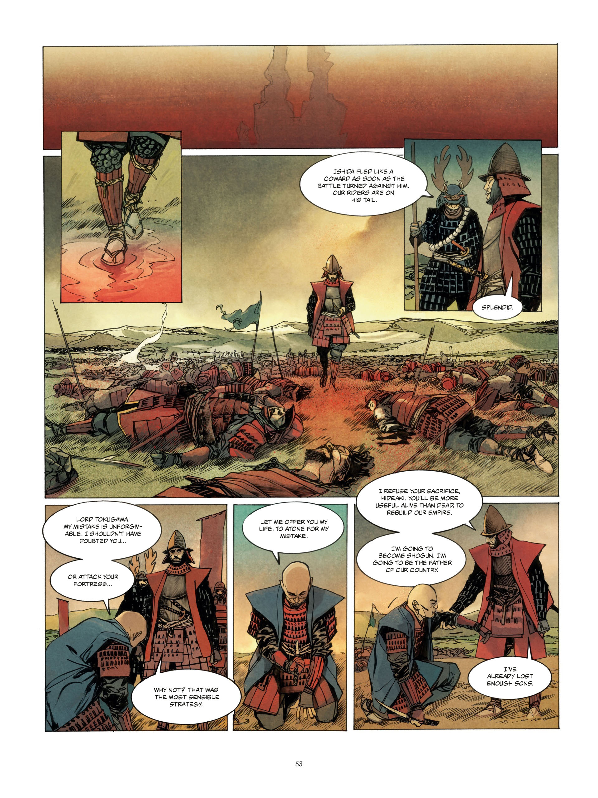 Read online William Adams, Samuraj comic -  Issue #2 - 53