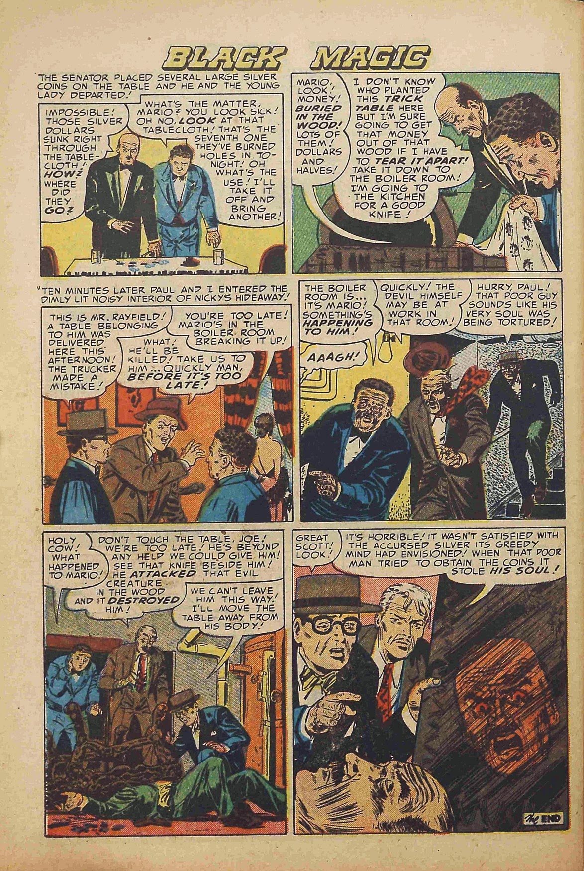 Read online Black Magic (1950) comic -  Issue #22 - 40