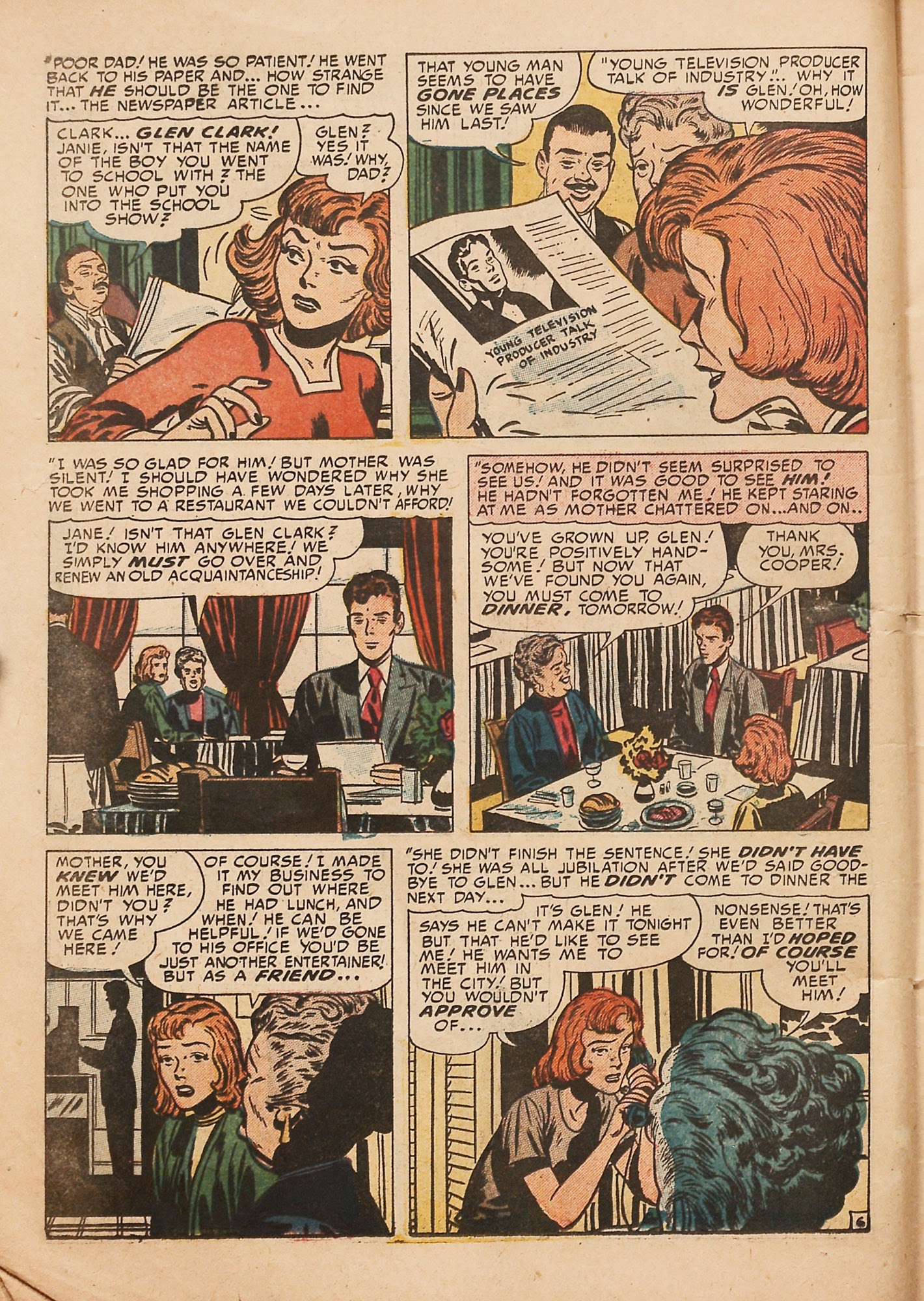 Read online Young Love (1949) comic -  Issue #32 - 8