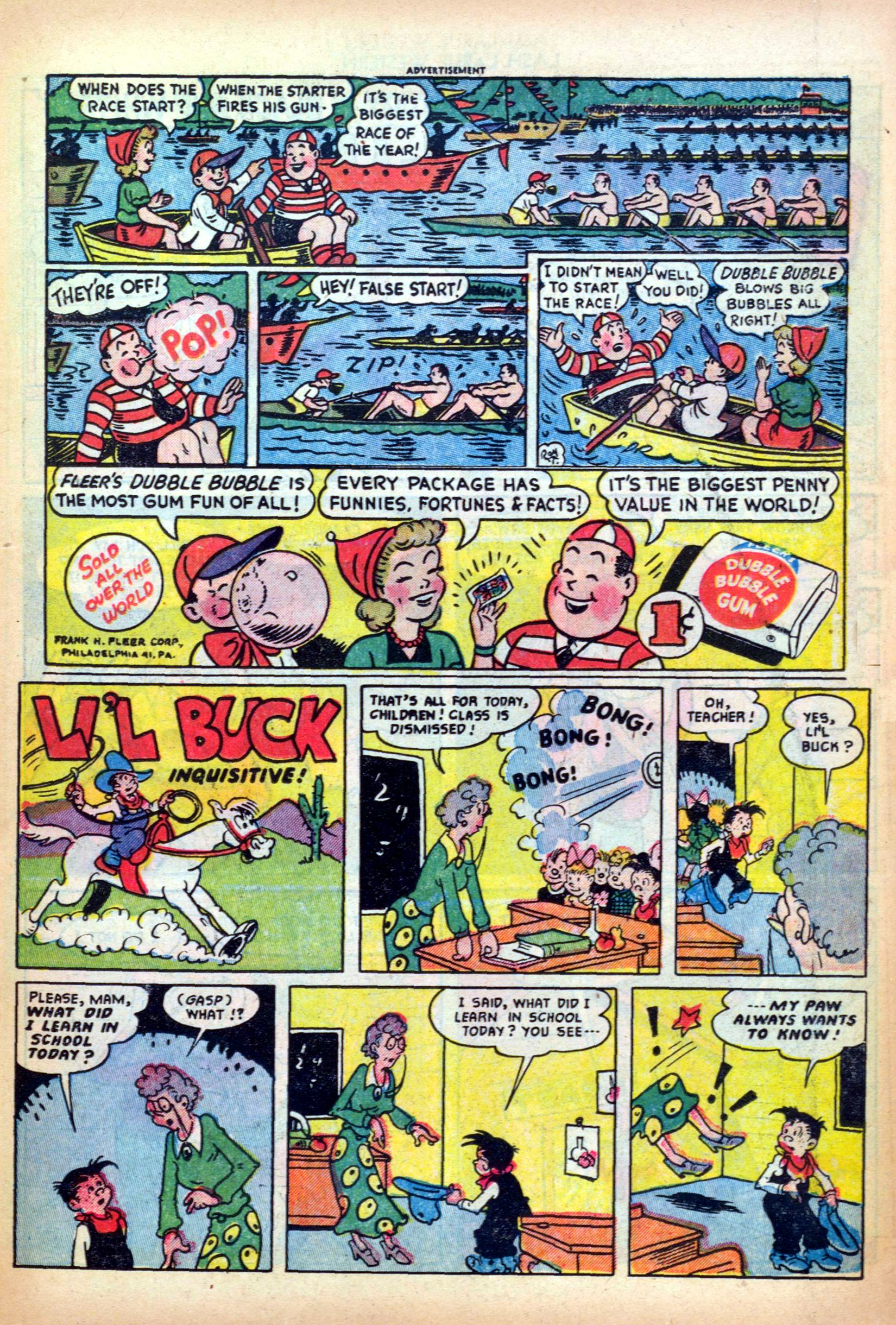 Read online Lash Larue Western (1949) comic -  Issue #28 - 11