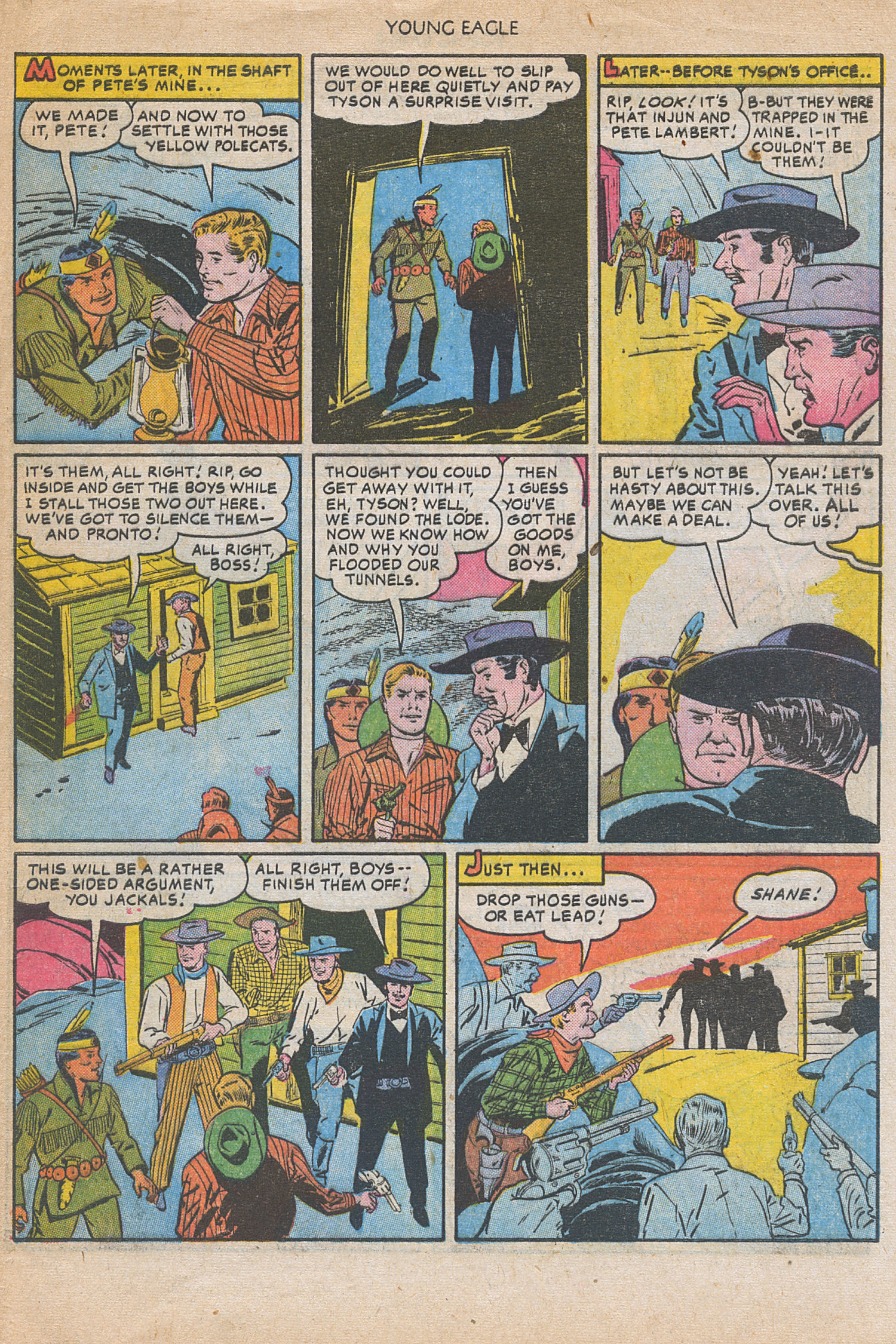 Read online Young Eagle comic -  Issue #5 - 33