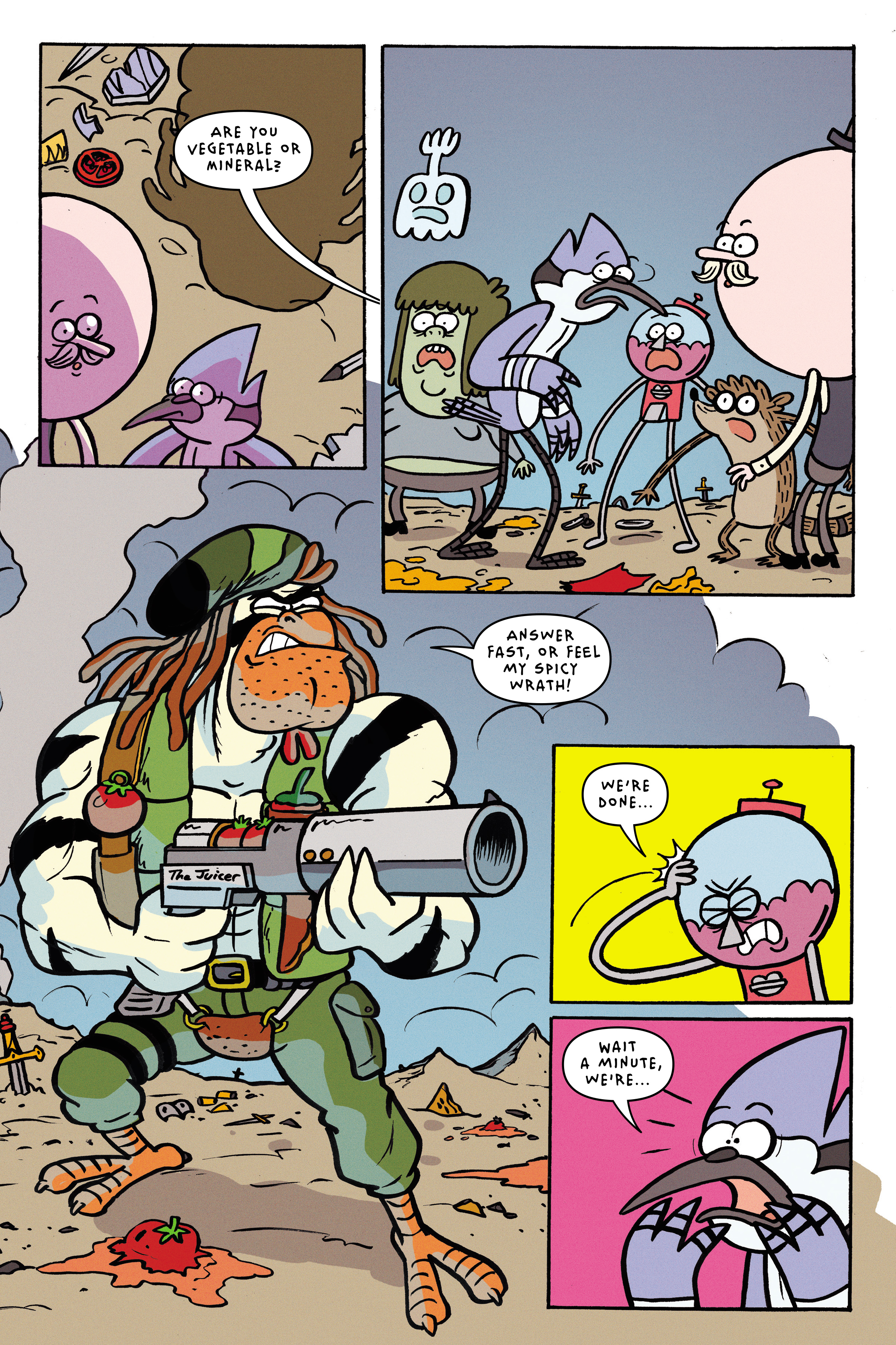 Read online Regular Show: The Meatening comic -  Issue # TPB - 124