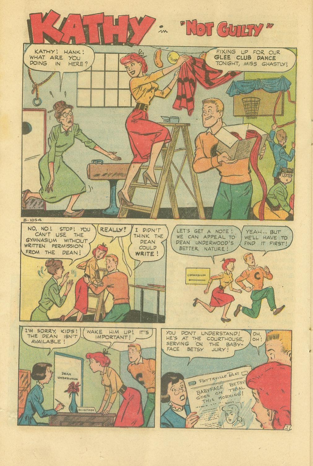 Read online Kathy (1949) comic -  Issue #11 - 20