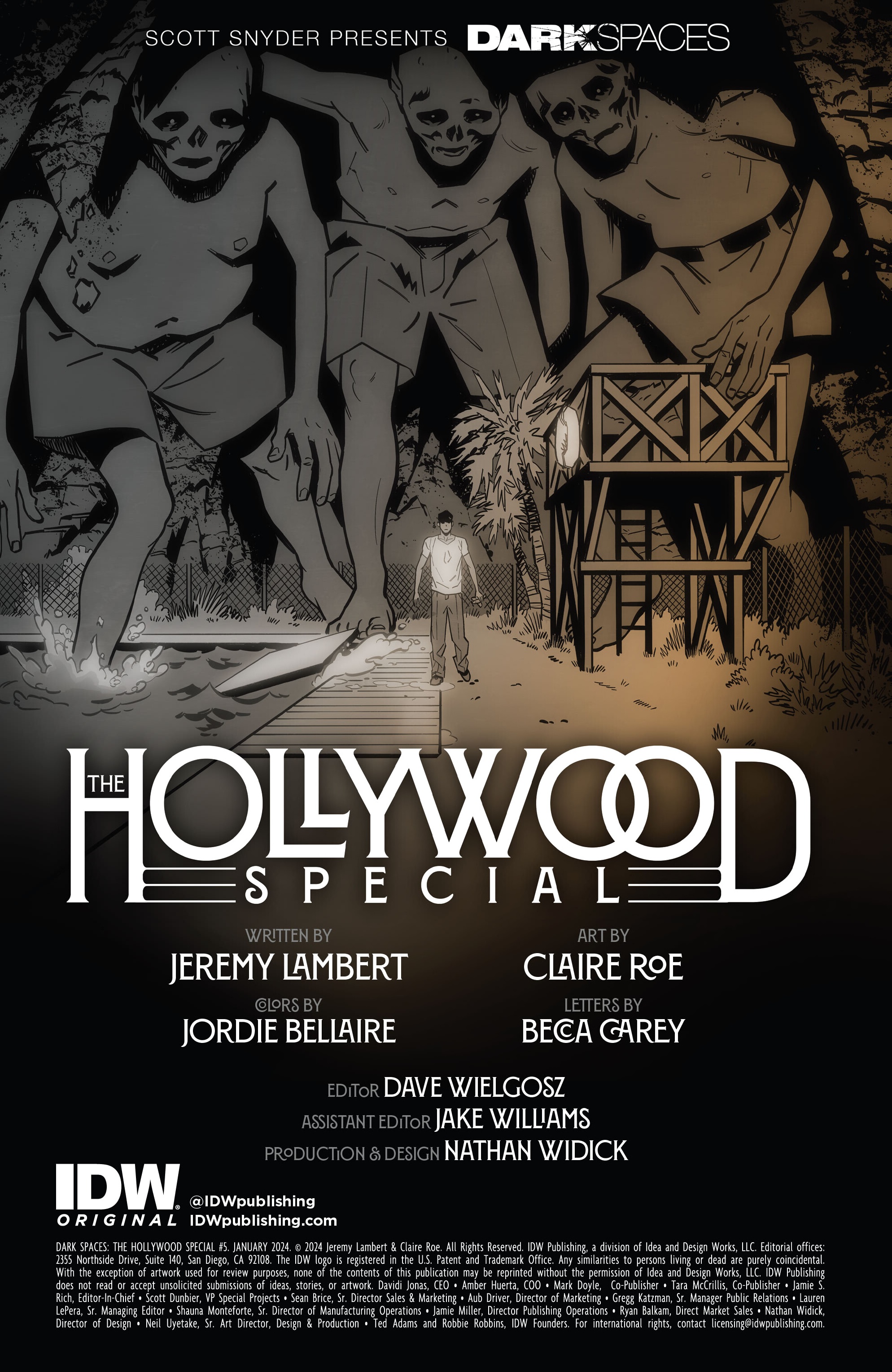 Read online Dark Spaces: The Hollywood Special comic -  Issue #5 - 2