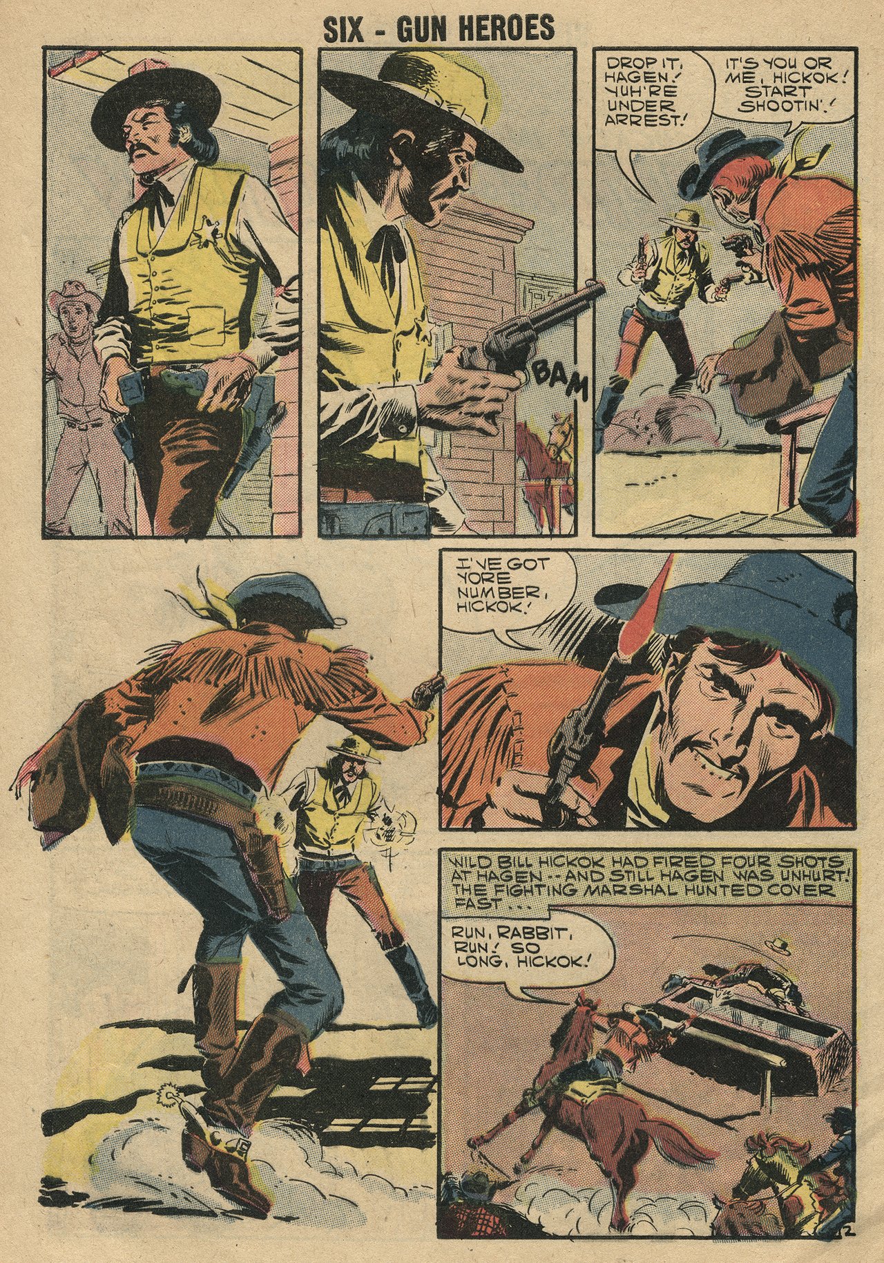 Read online Six-Gun Heroes comic -  Issue #46 - 4
