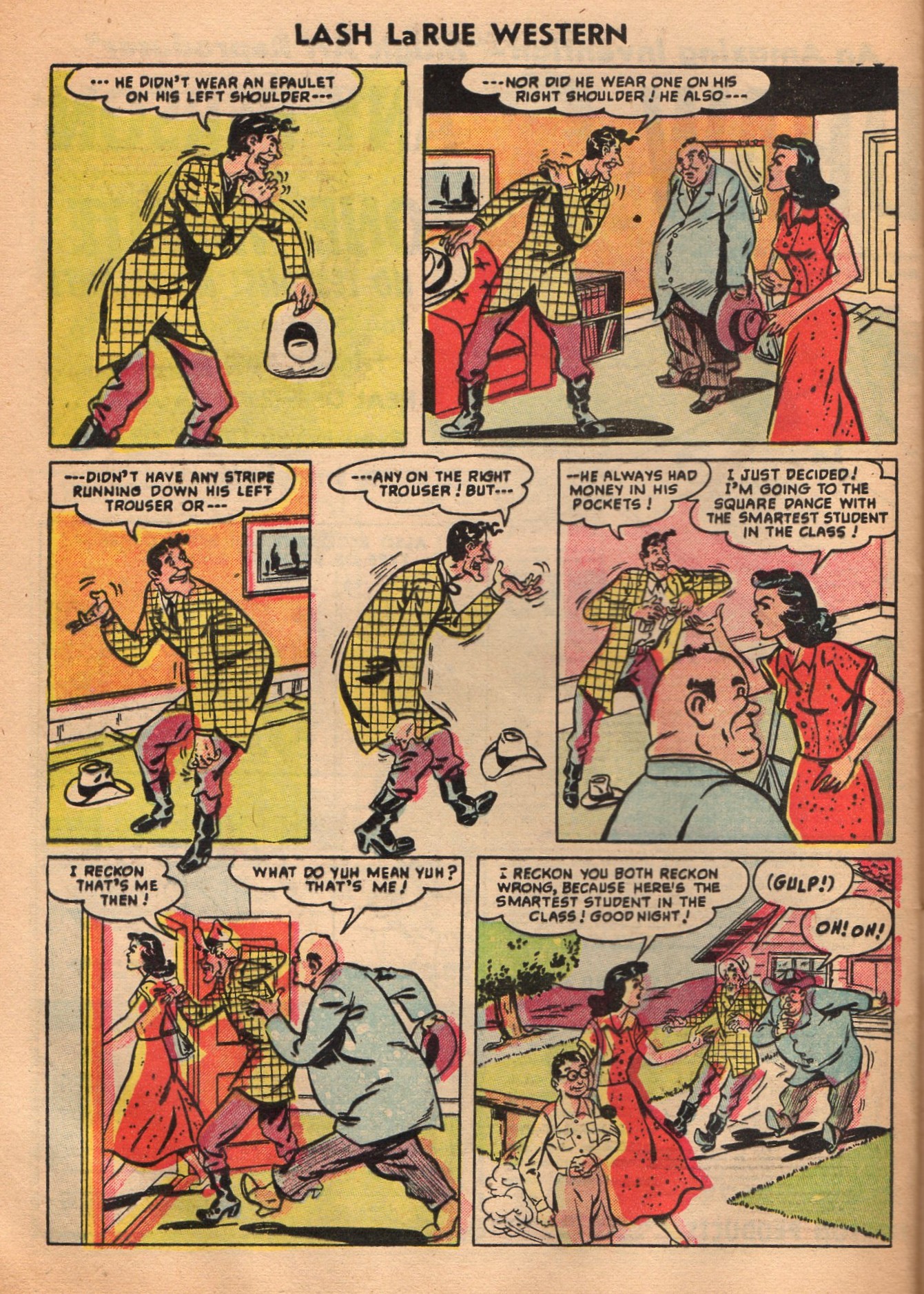 Read online Lash Larue Western (1949) comic -  Issue #52 - 32