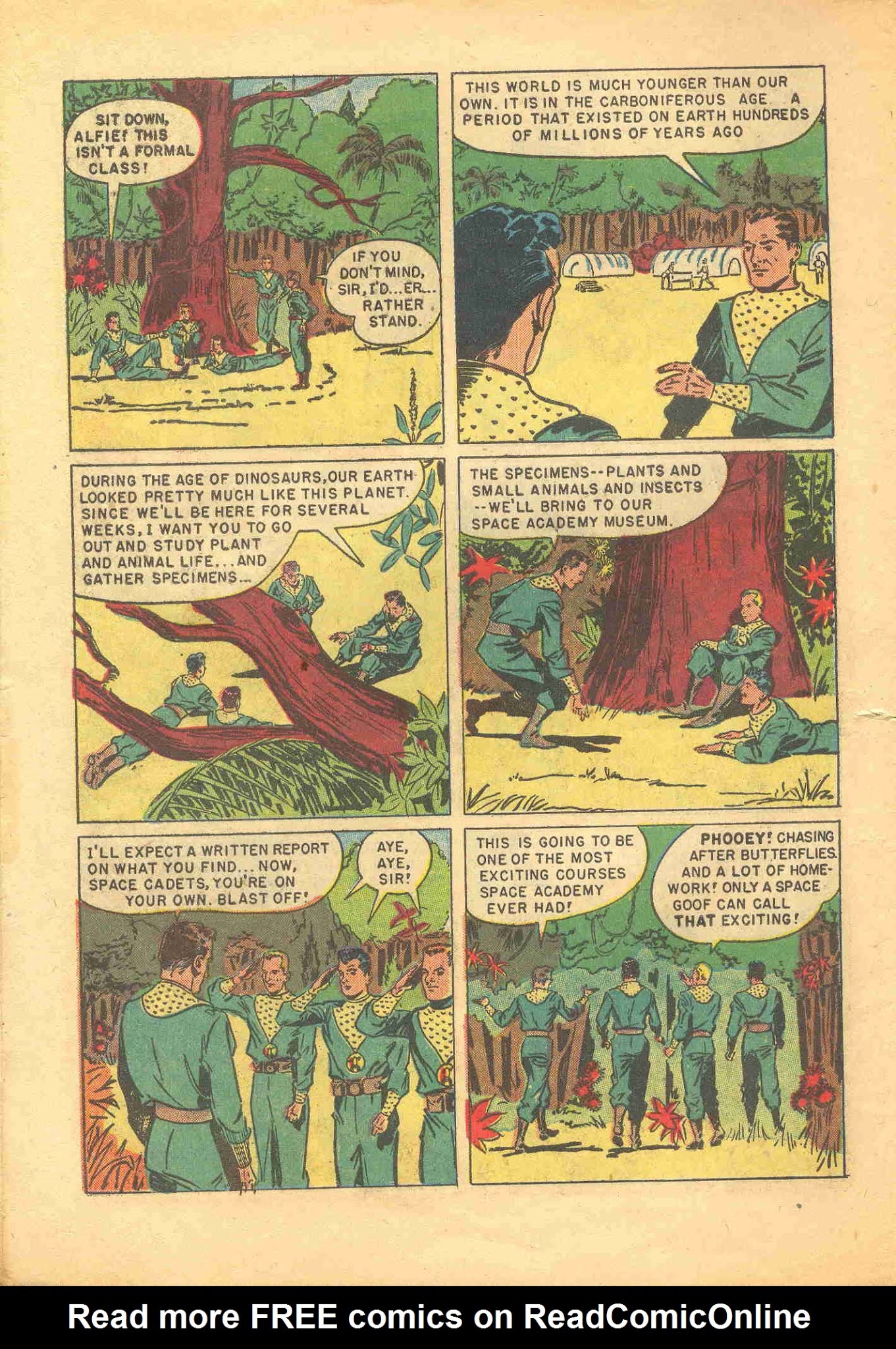 Read online Tom Corbett, Space Cadet comic -  Issue #6 - 6