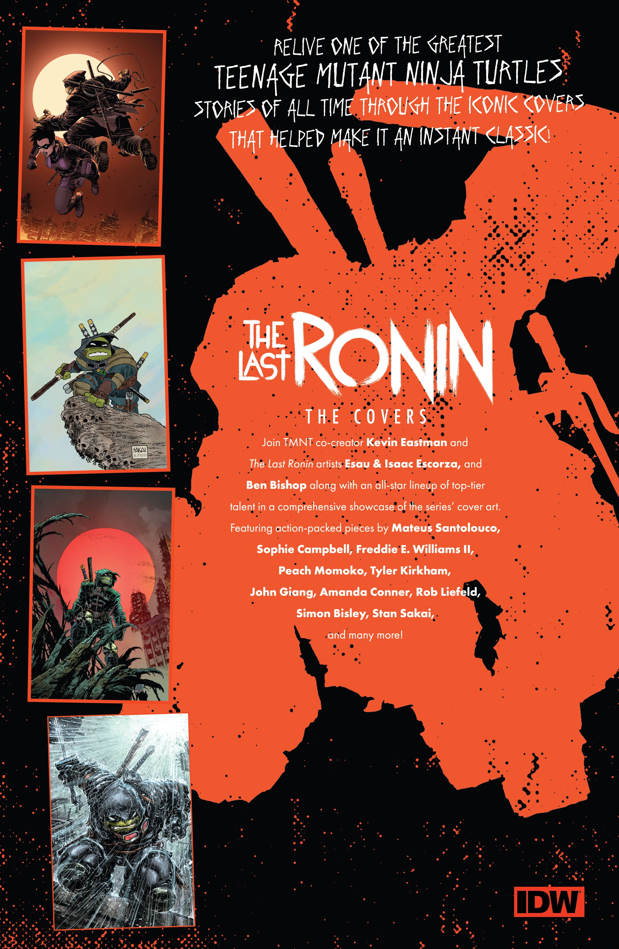 Read online Teenage Mutant Ninja Turtles: The Last Ronin - The Covers comic -  Issue # TPB (Part 2) - 90