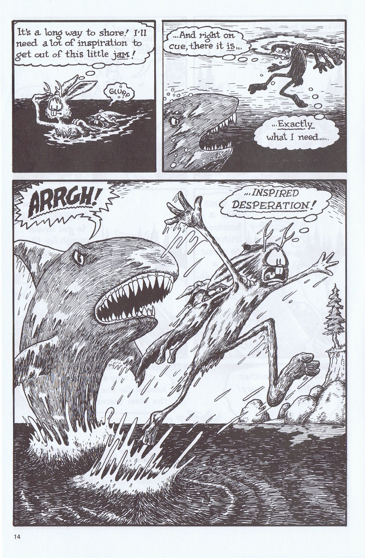 Read online Tales Of The Jackalope comic -  Issue #2 - 16