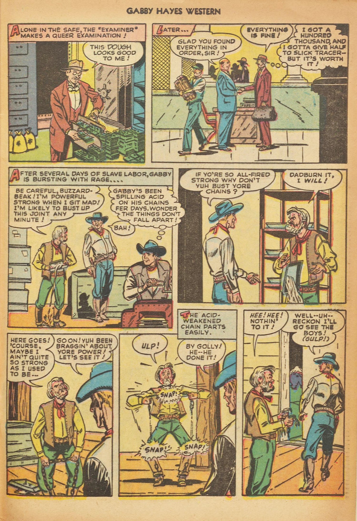 Read online Gabby Hayes Western comic -  Issue #3 - 45