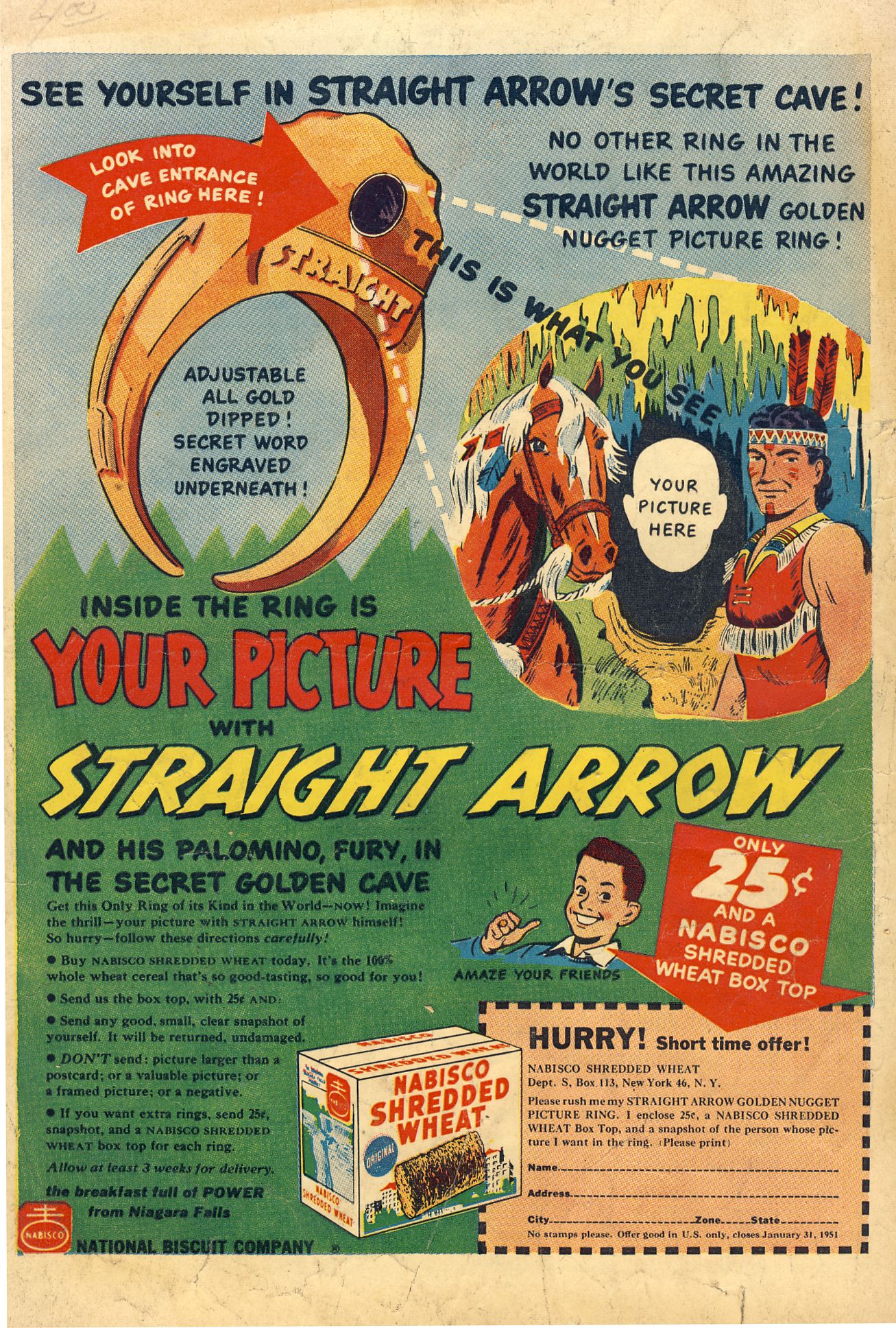 Read online Straight Arrow comic -  Issue #9 - 36