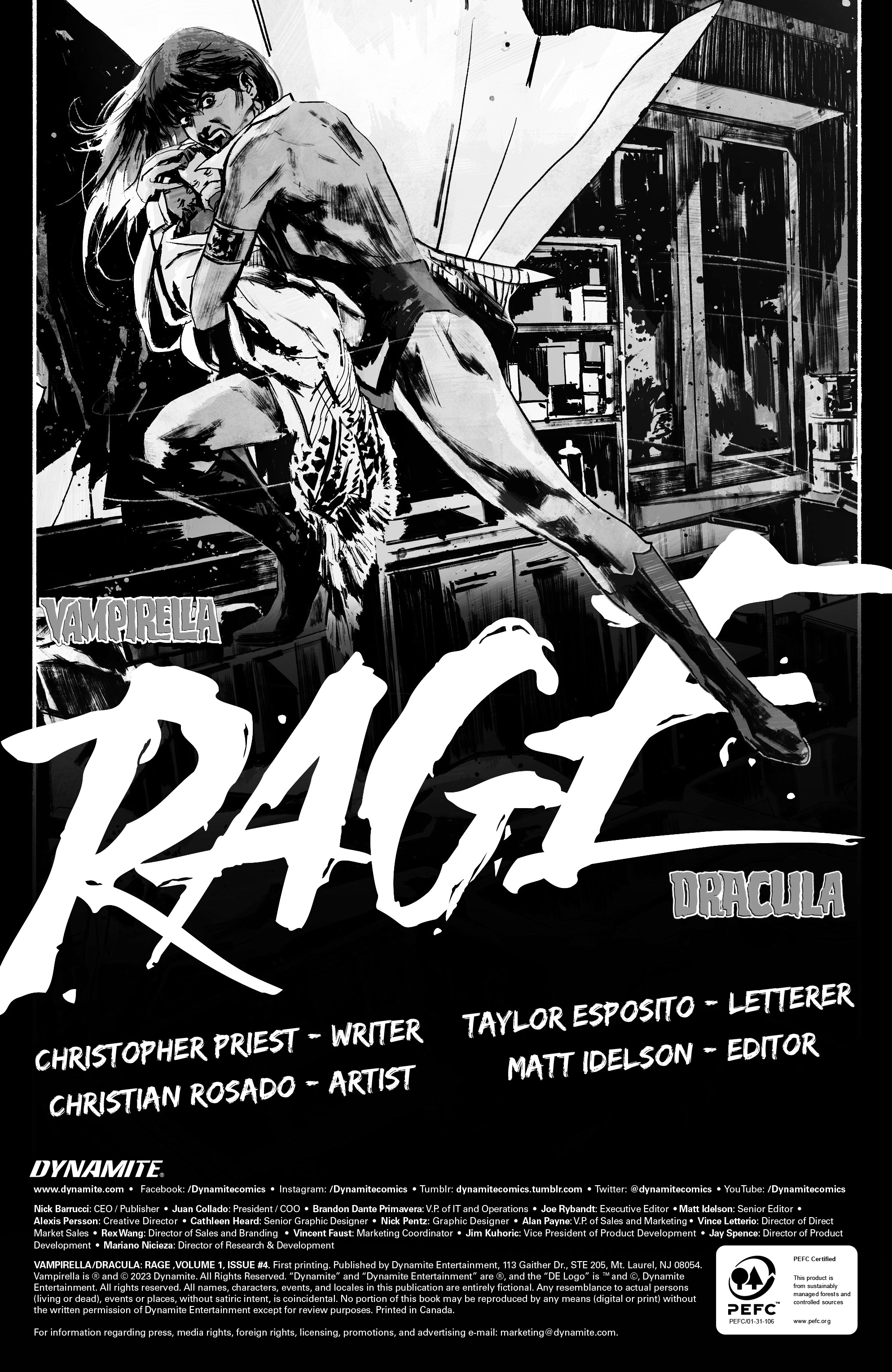 Read online Vampirella/Dracula: Rage comic -  Issue #4 - 6