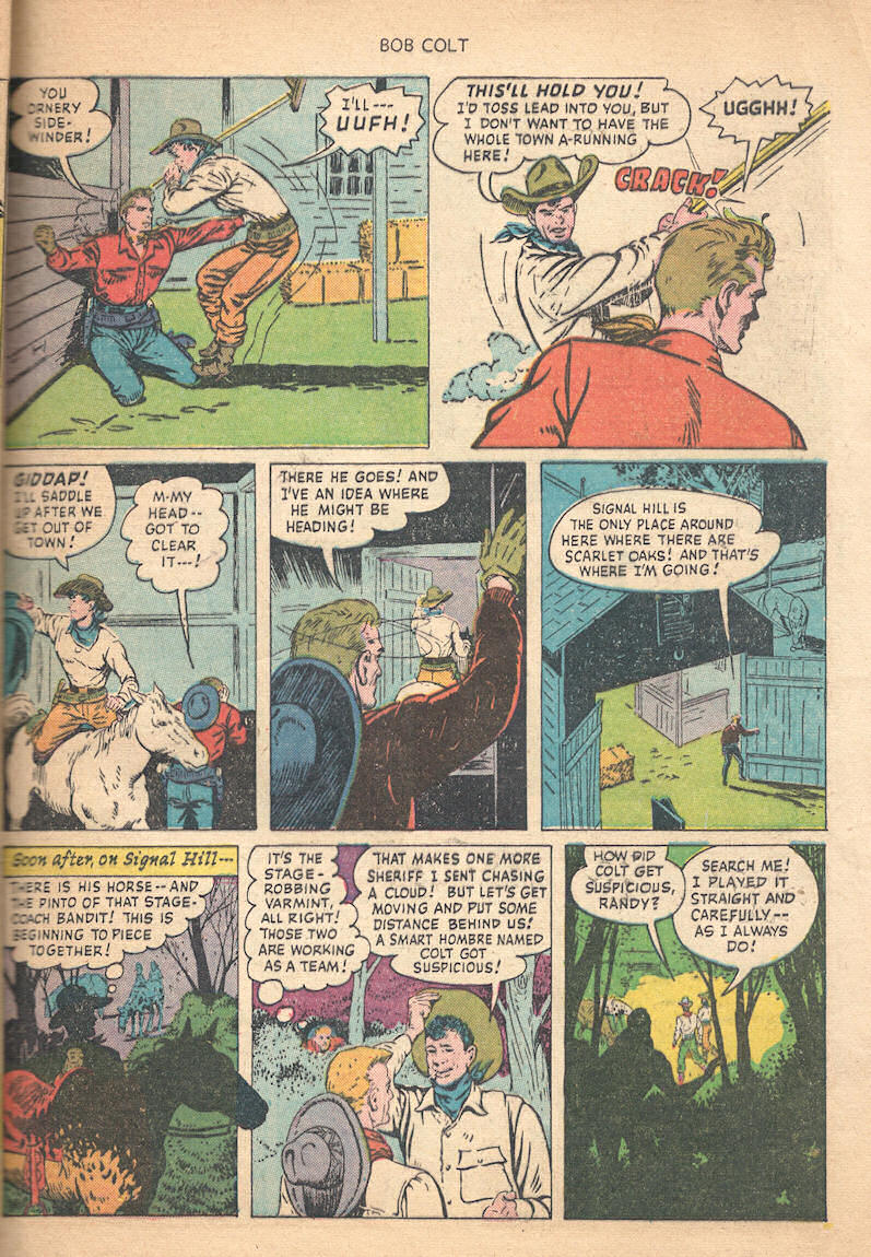 Read online Bob Colt Western comic -  Issue #1 - 33