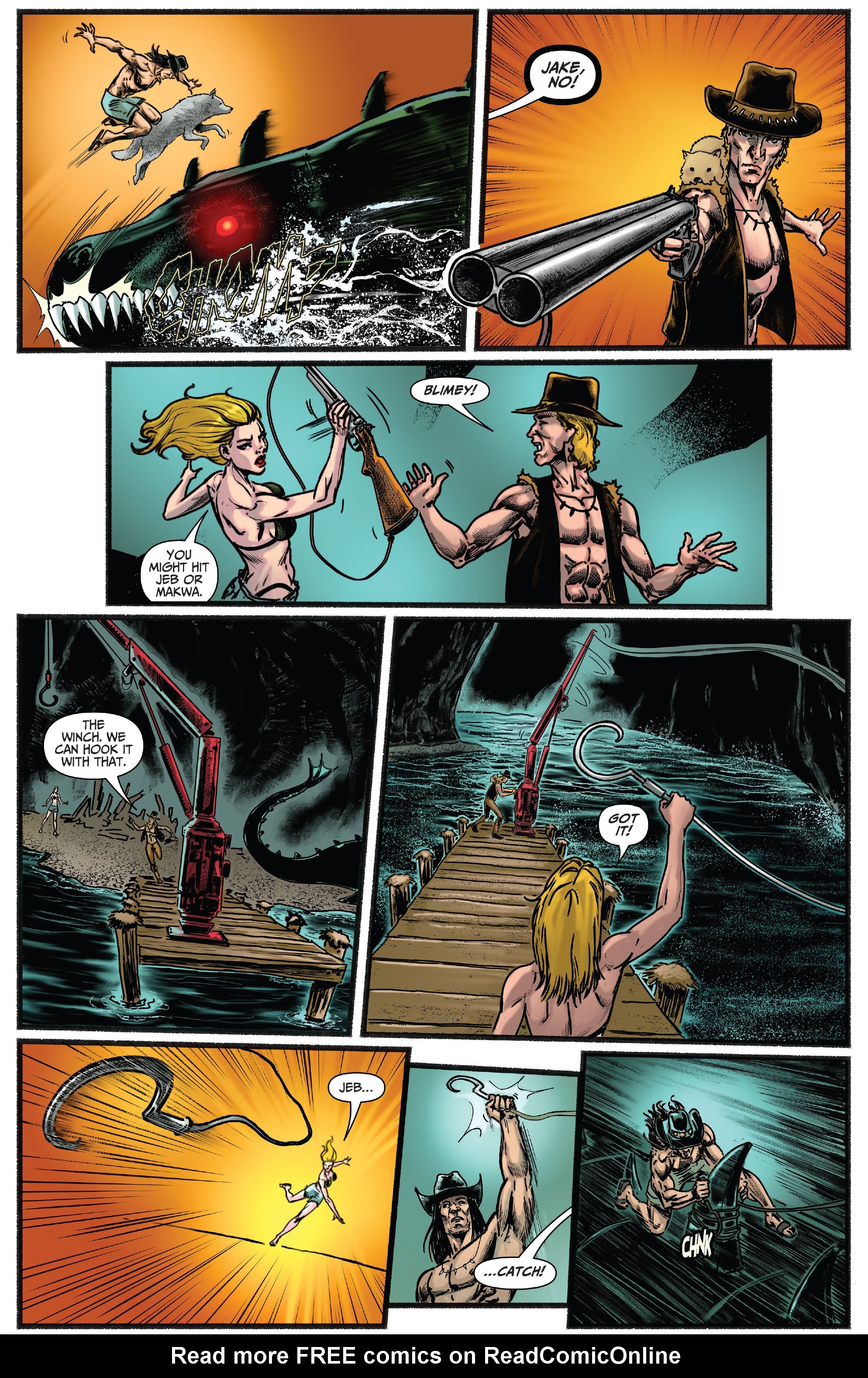 Read online Robyn Hood: Blood in Water comic -  Issue # Full - 19