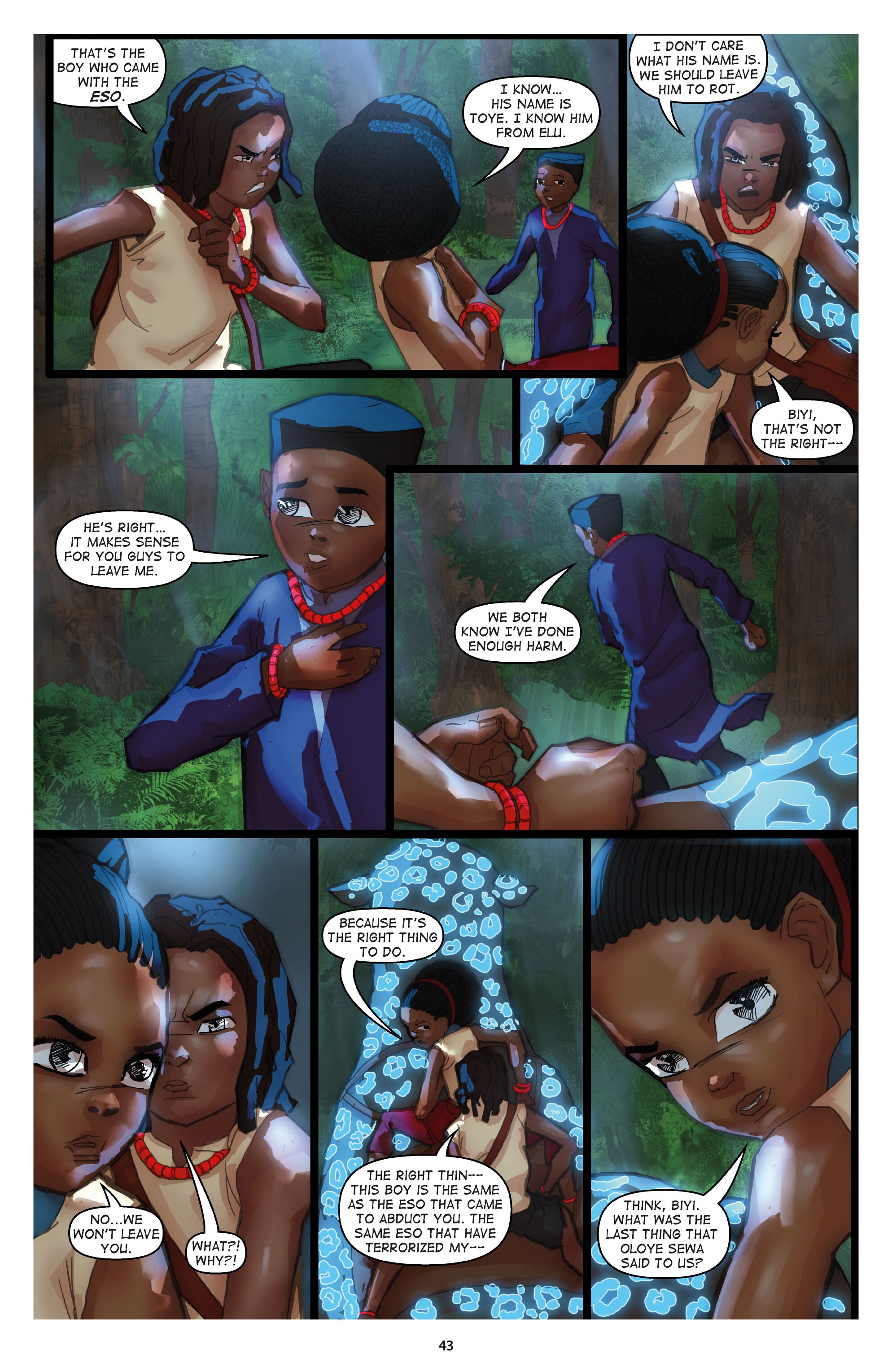 Read online Iyanu: Child of Wonder comic -  Issue # TPB 3 - 42
