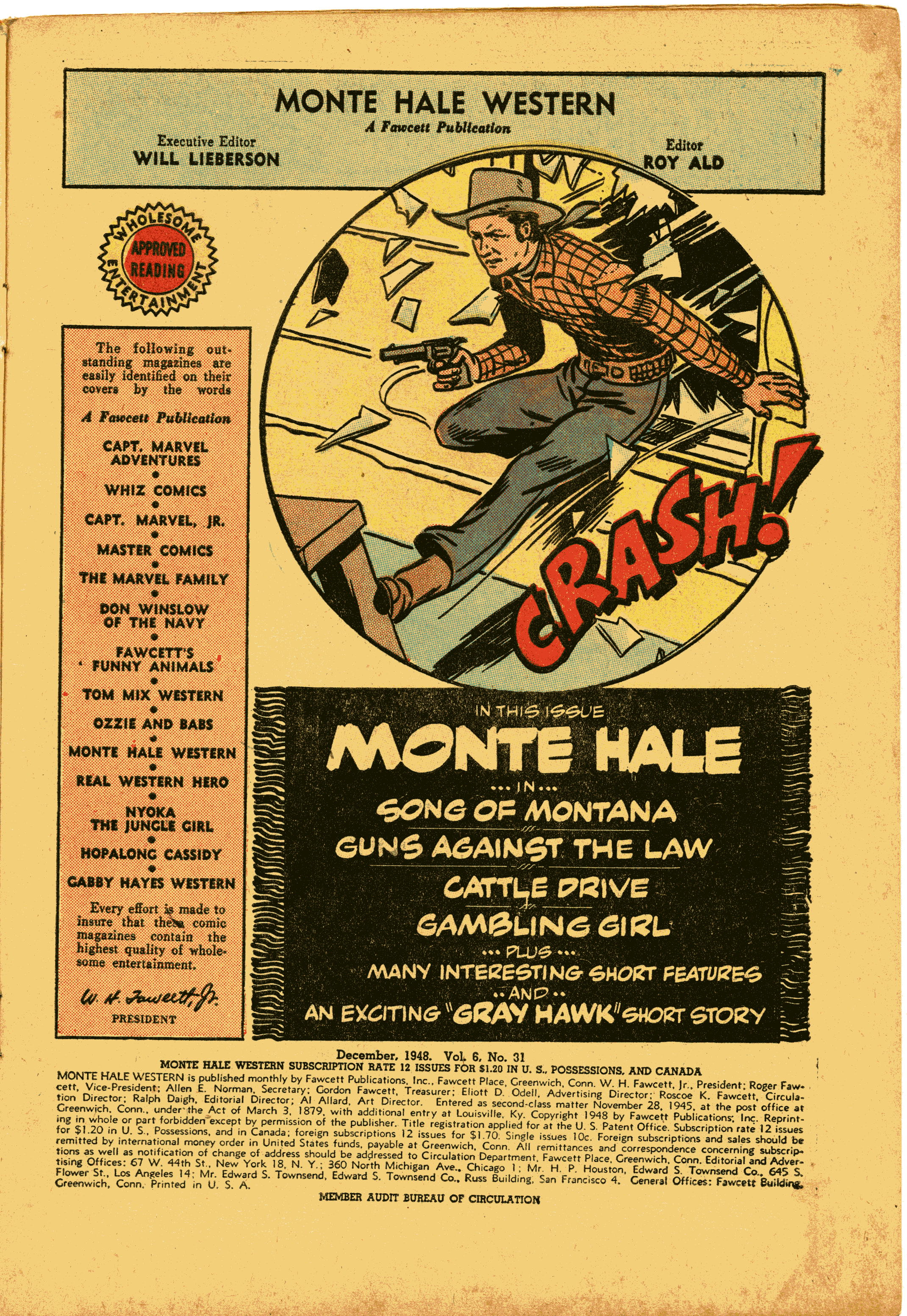 Read online Monte Hale Western comic -  Issue #31 - 3